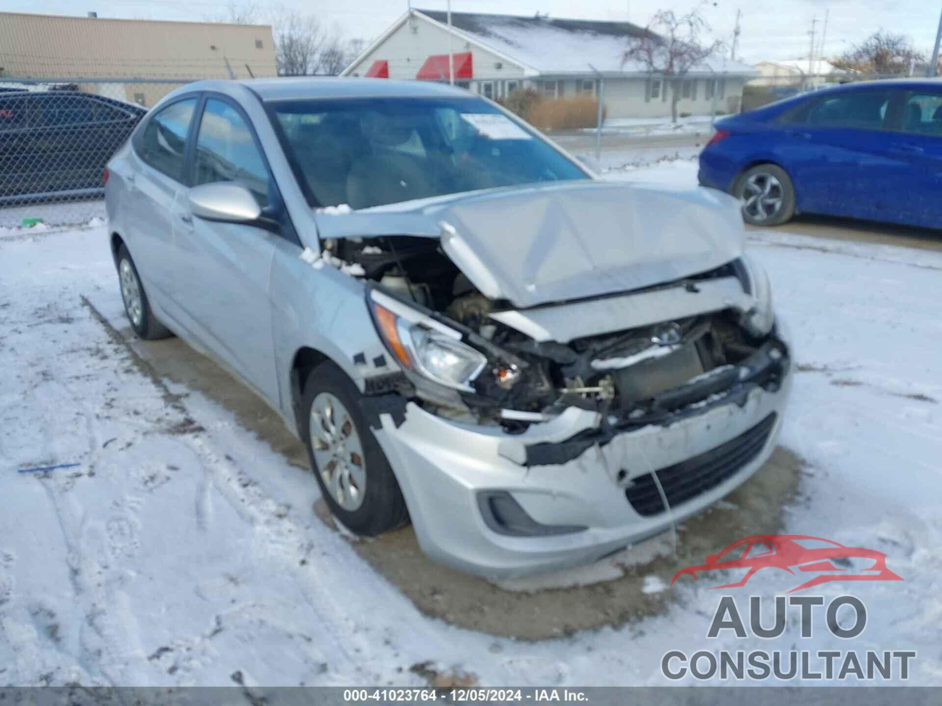 HYUNDAI ACCENT 2016 - KMHCT4AE9GU015648