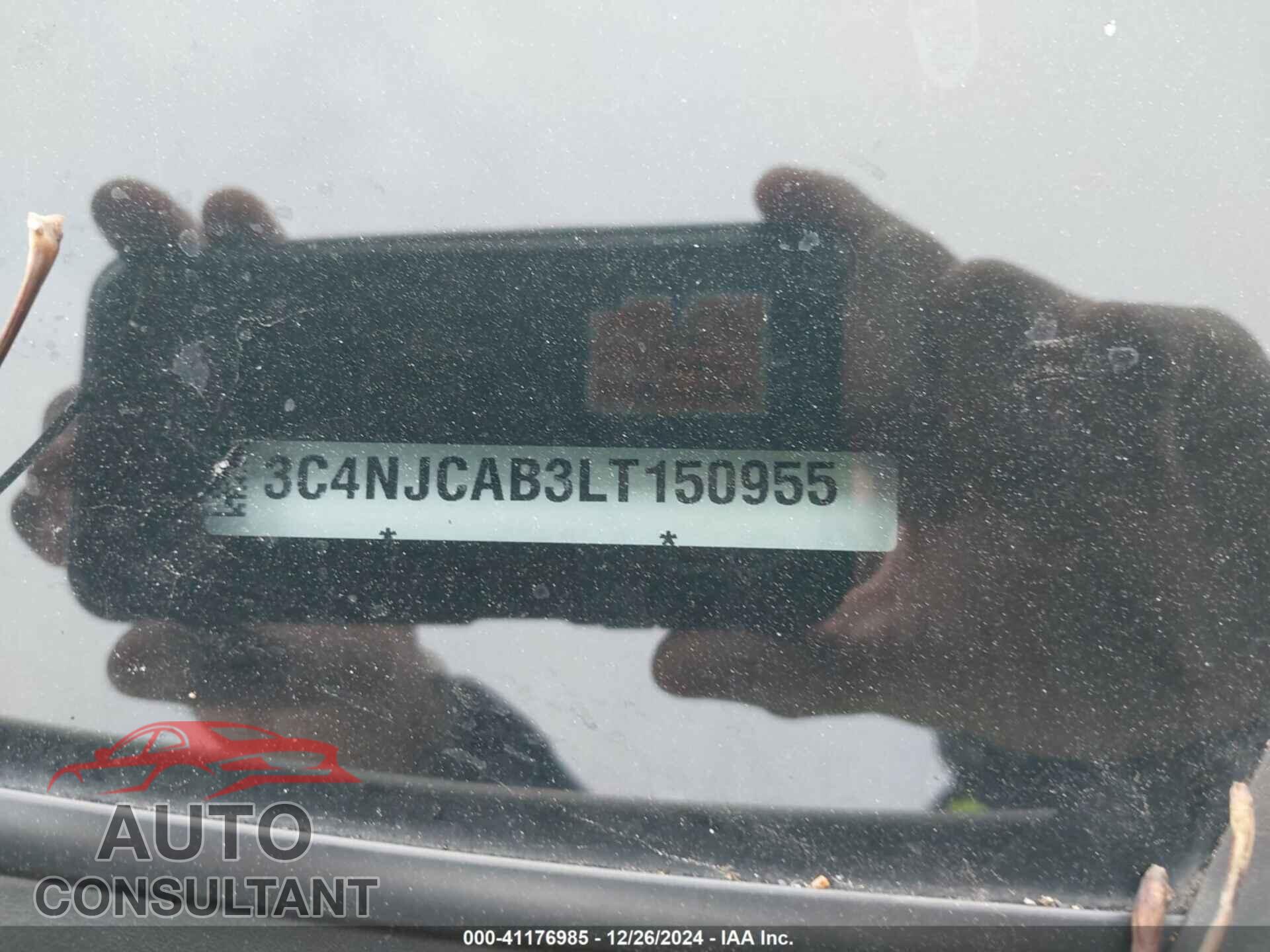 JEEP COMPASS 2020 - 3C4NJCAB3LT150955