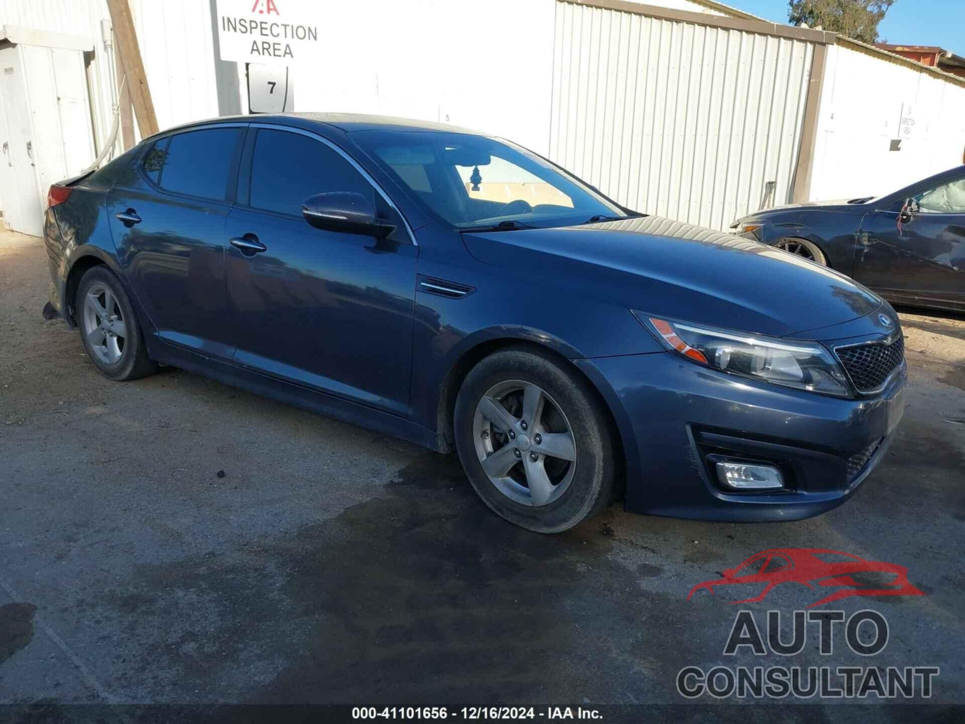 KIA OPTIMA 2015 - KNAGM4A74F5584112