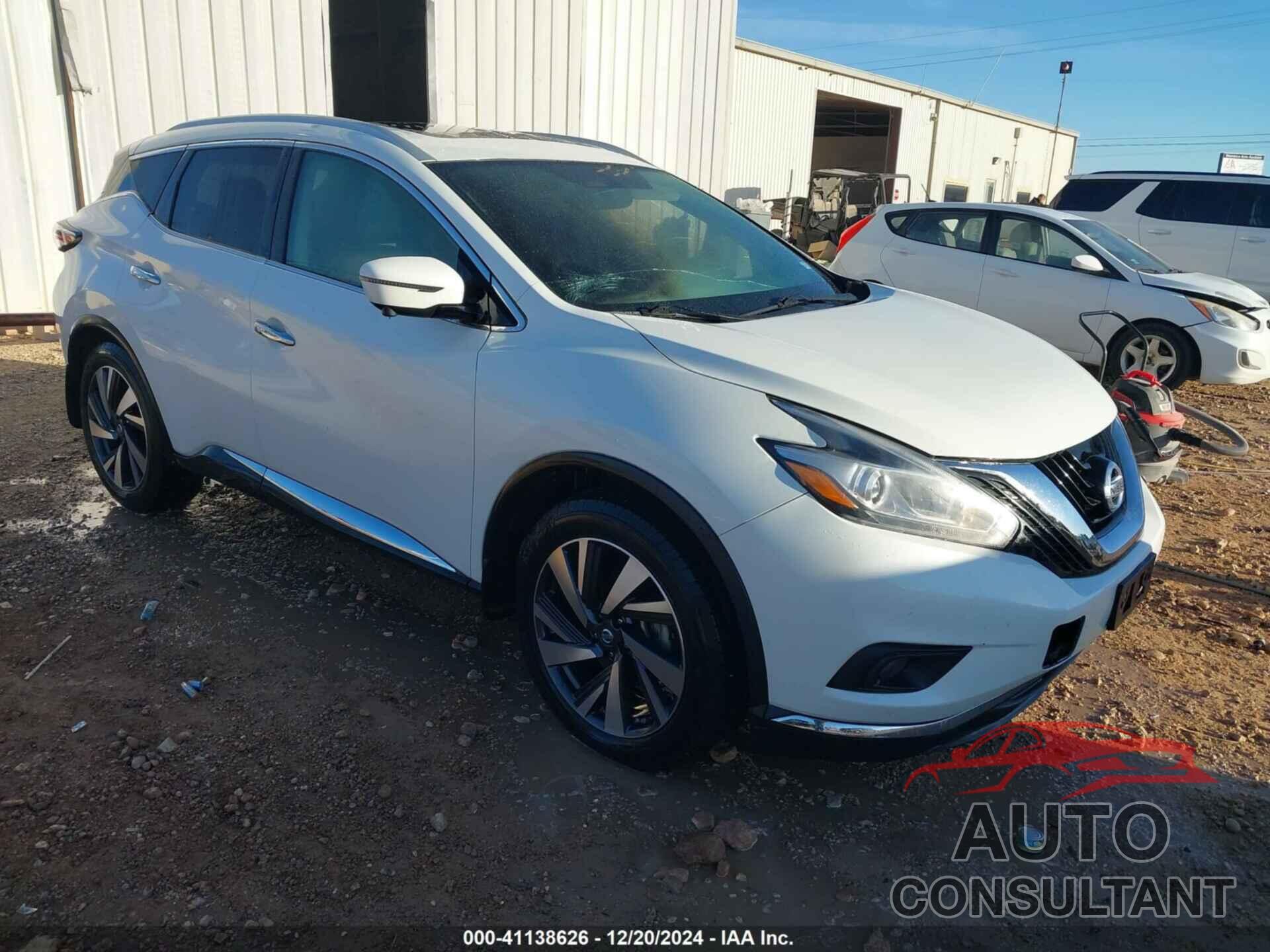 NISSAN MURANO 2017 - 5N1AZ2MG8HN172803