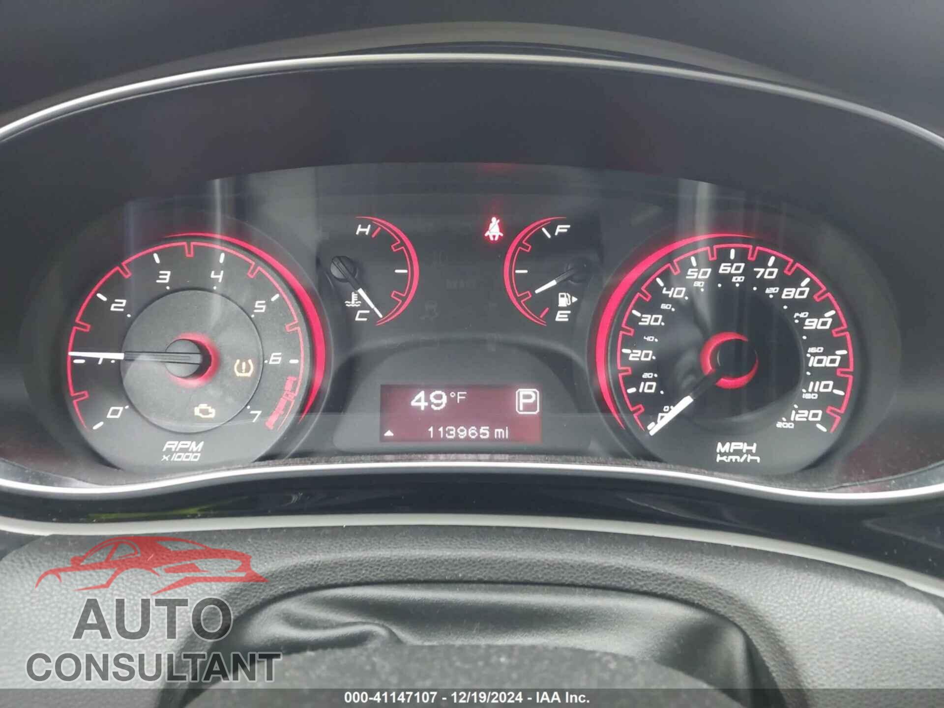 DODGE DART 2014 - 1C3CDFBB7ED685346