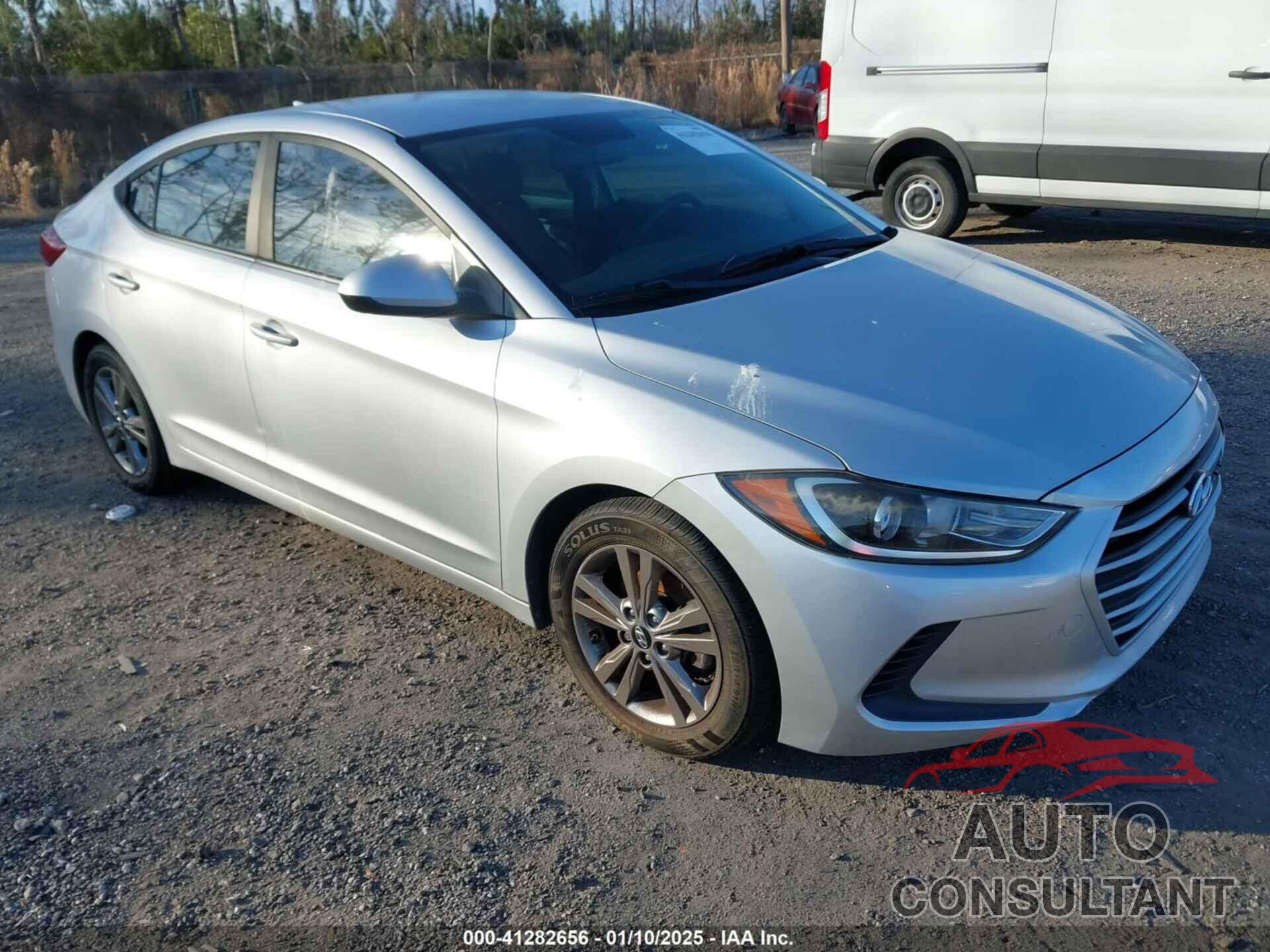 HYUNDAI ELANTRA 2017 - KMHD84LF1HU073248