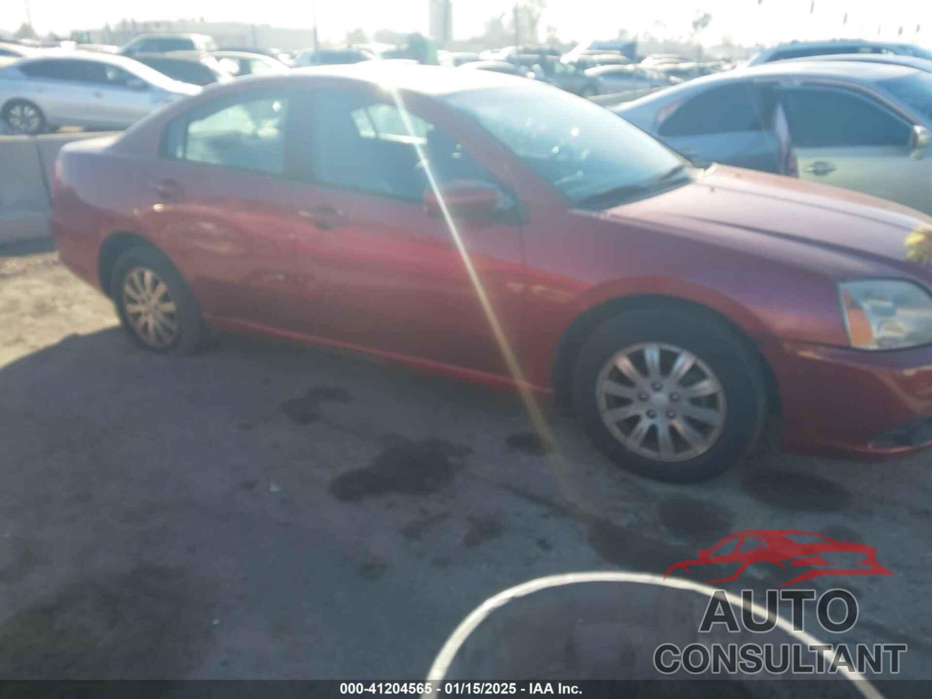 MITSUBISHI GALANT 2009 - 4A3AB36F29E025460