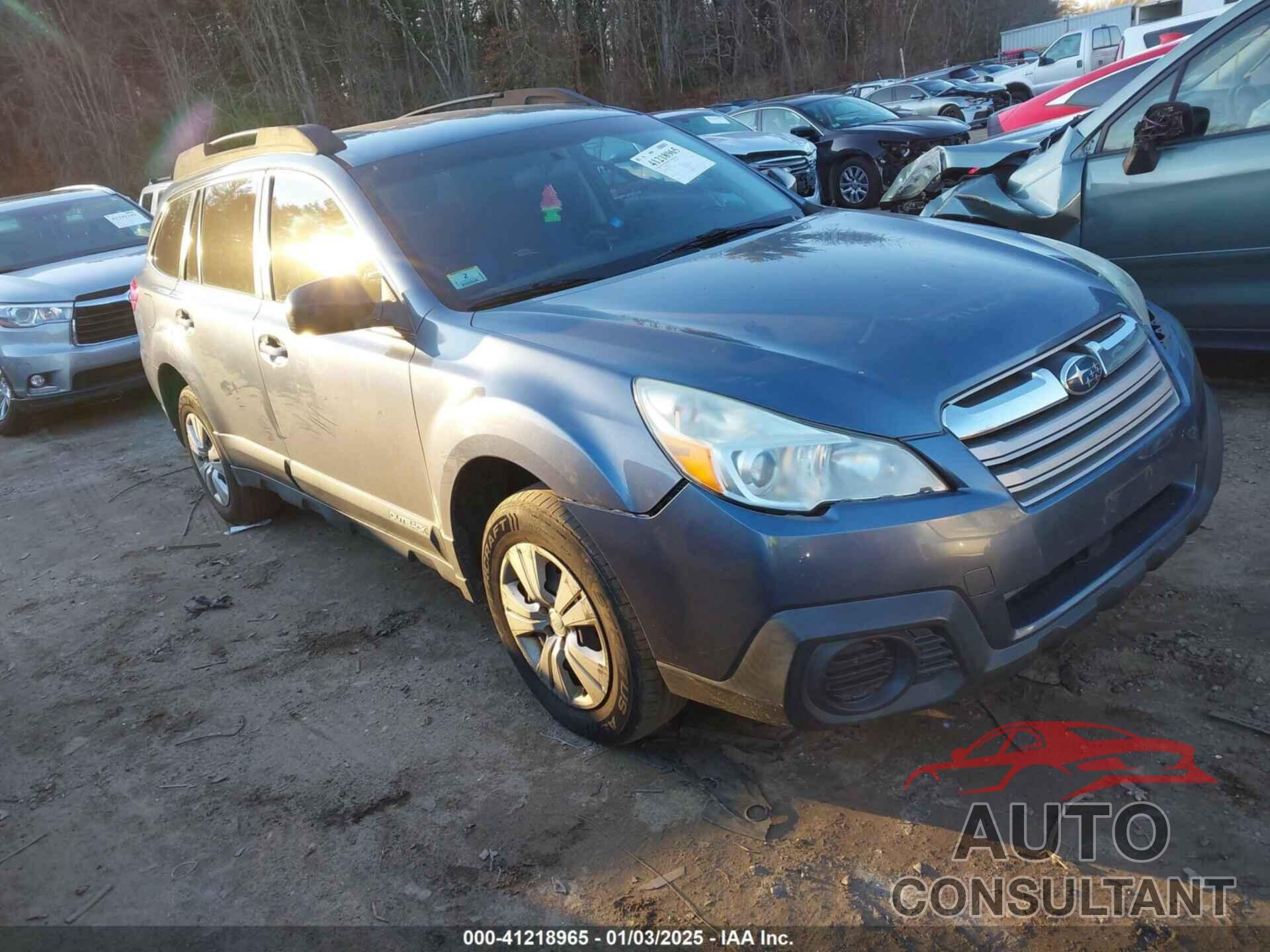 SUBARU OUTBACK 2013 - 4S4BRBAC2D3274271