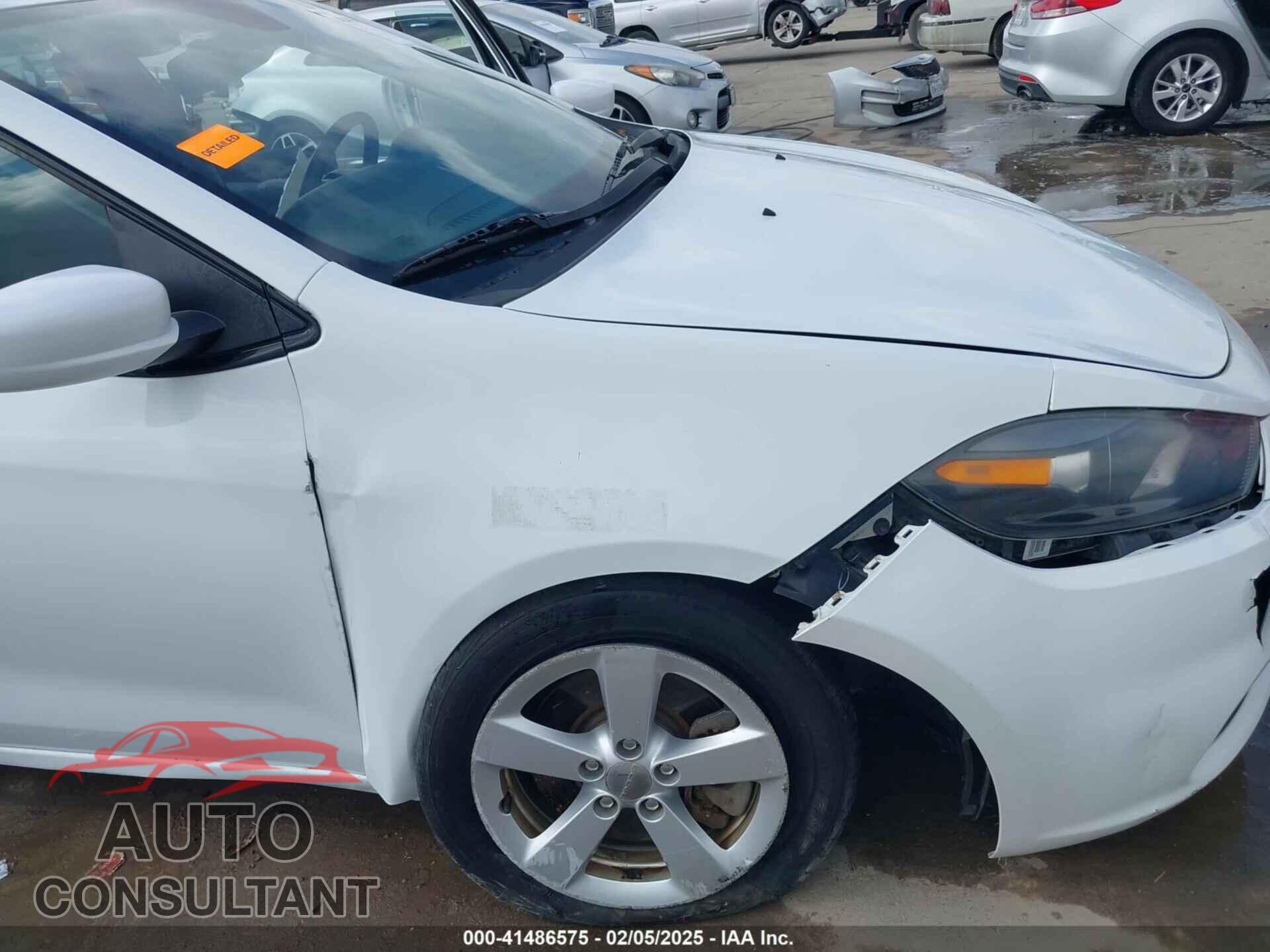 DODGE DART 2015 - 1C3CDFBB9FD278078