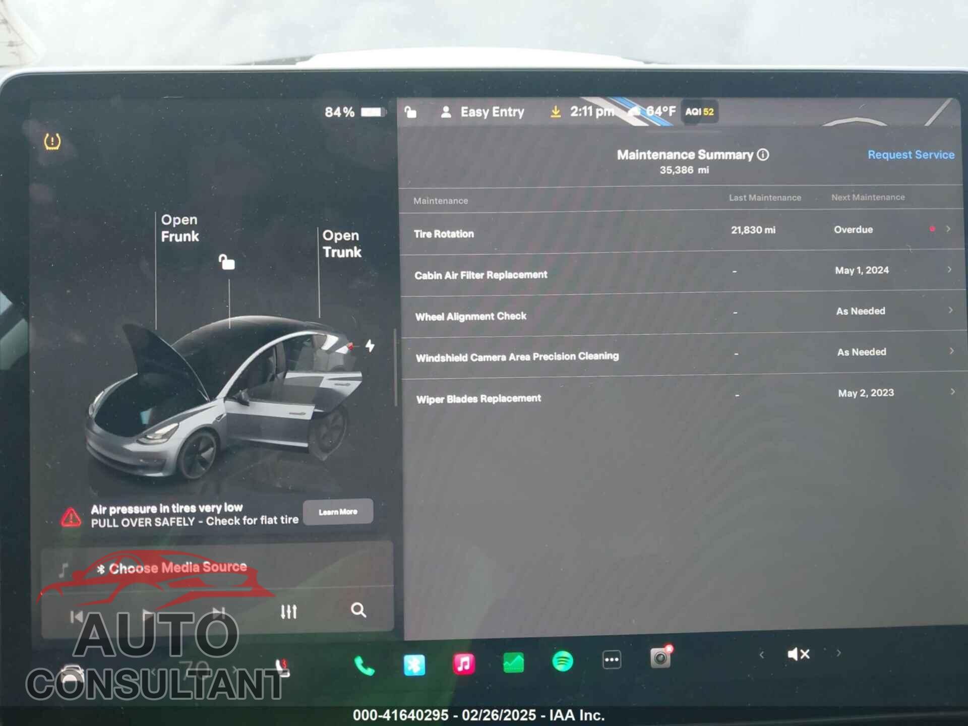 TESLA MODEL 3 2022 - 5YJ3E1EB0NF246621