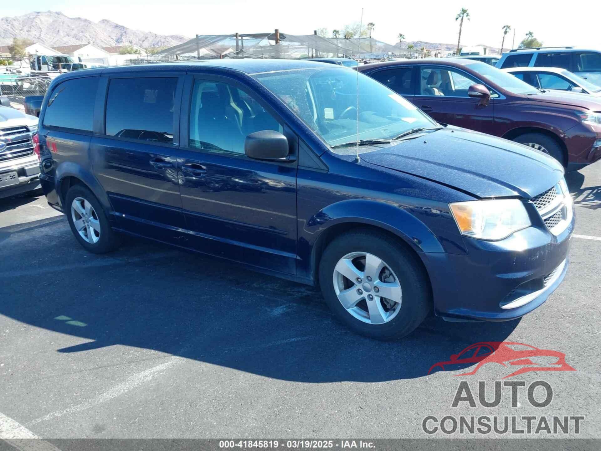 DODGE GRAND CARAVAN 2013 - 2C4RDGBG8DR644159