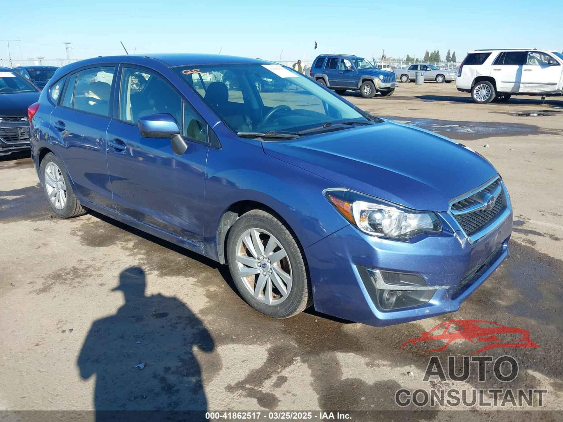SUBARU IMPREZA 2016 - JF1GPAB69G8253823