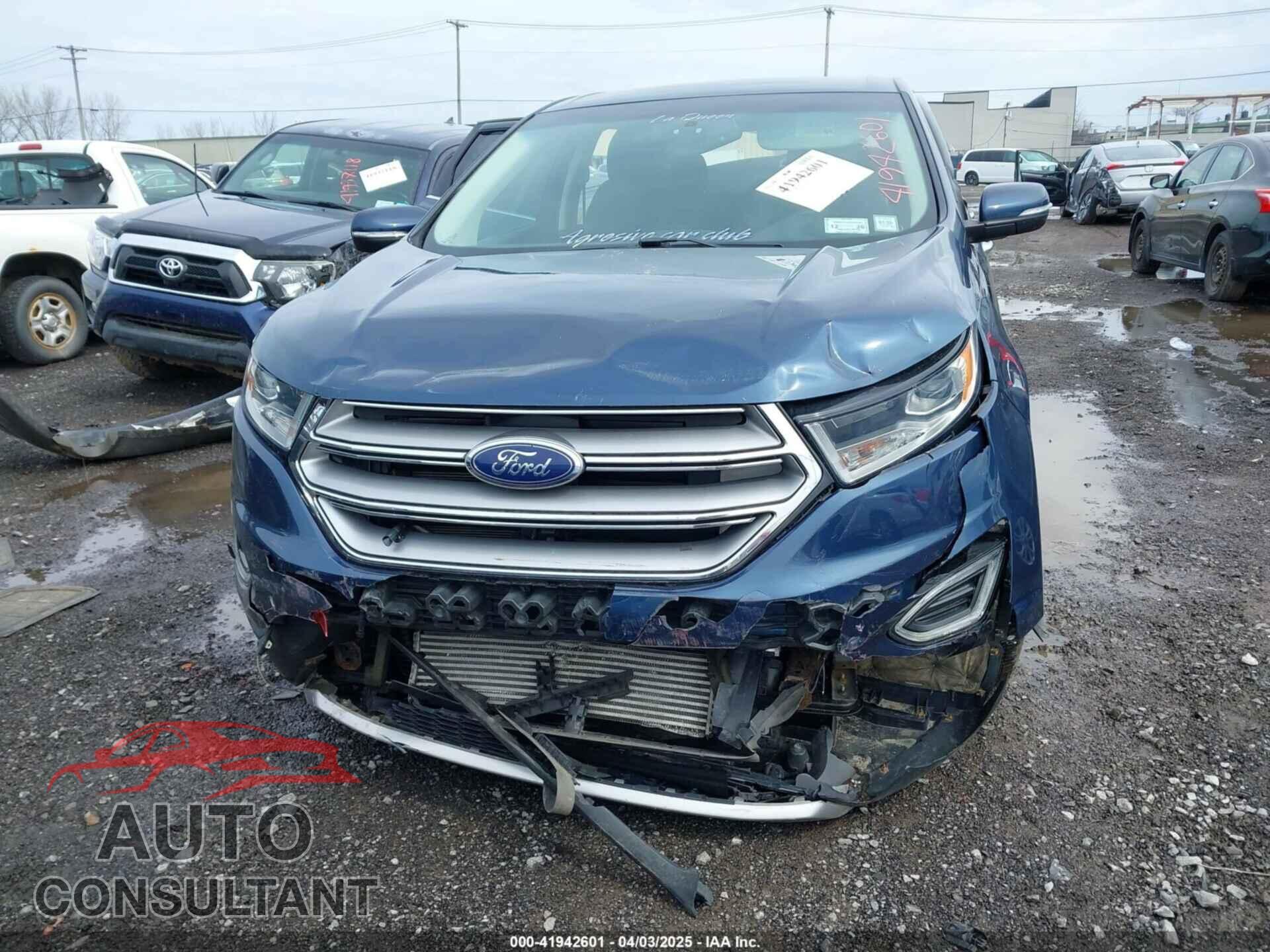 FORD EDGE 2017 - 2FMPK4J9XHBB45727