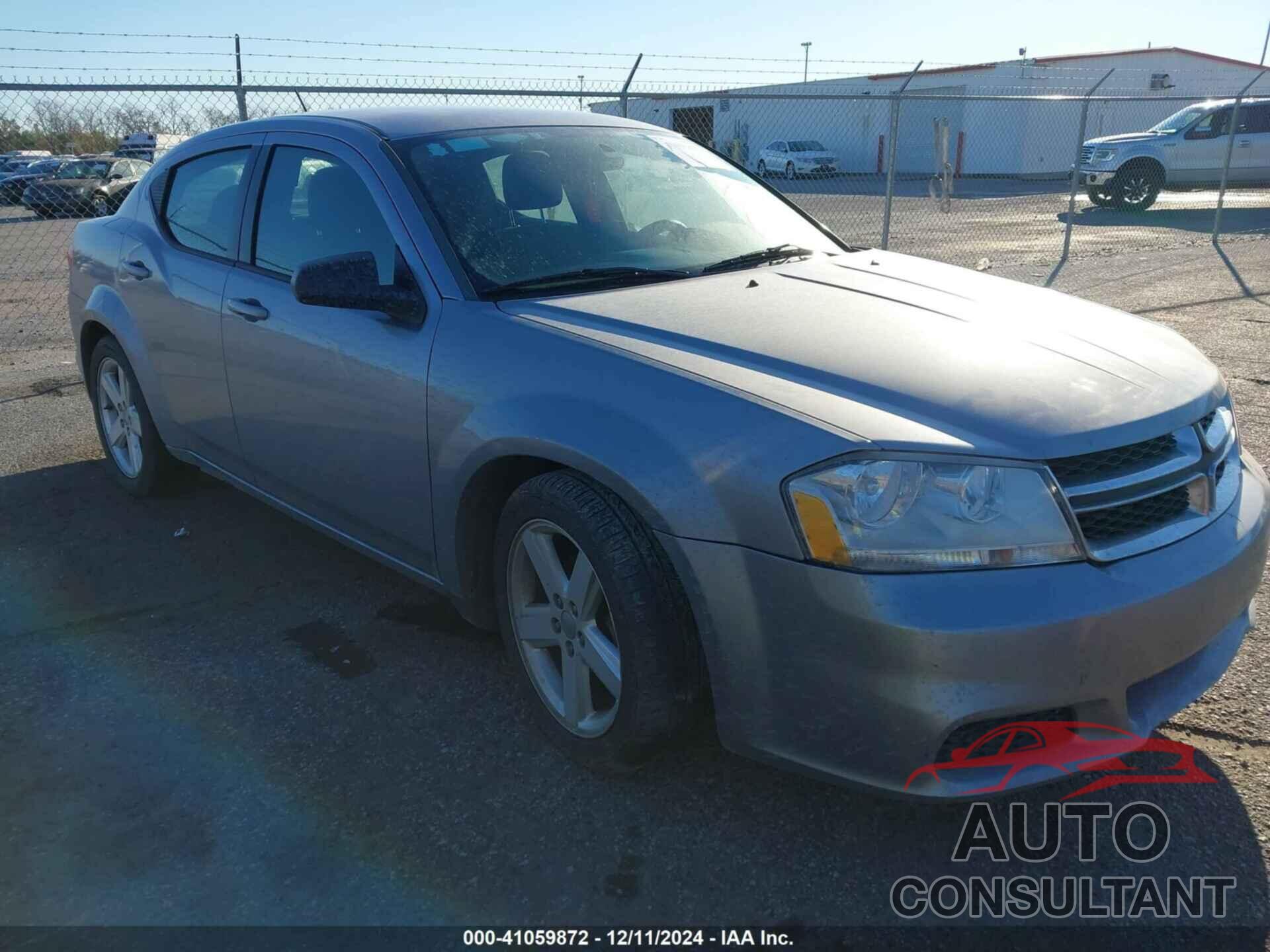 DODGE AVENGER 2013 - 1C3CDZAB2DN537939