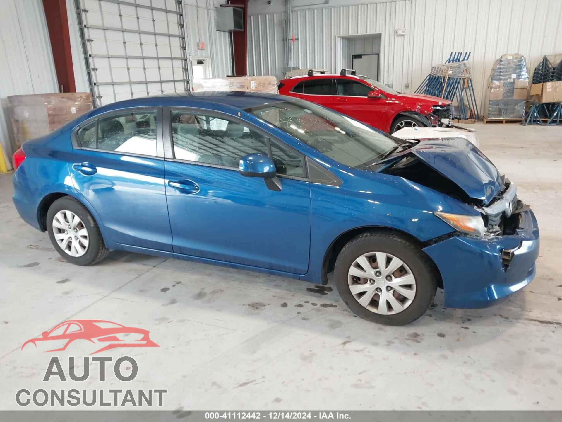 HONDA CIVIC SDN 2012 - 19XFB2F53CE067836