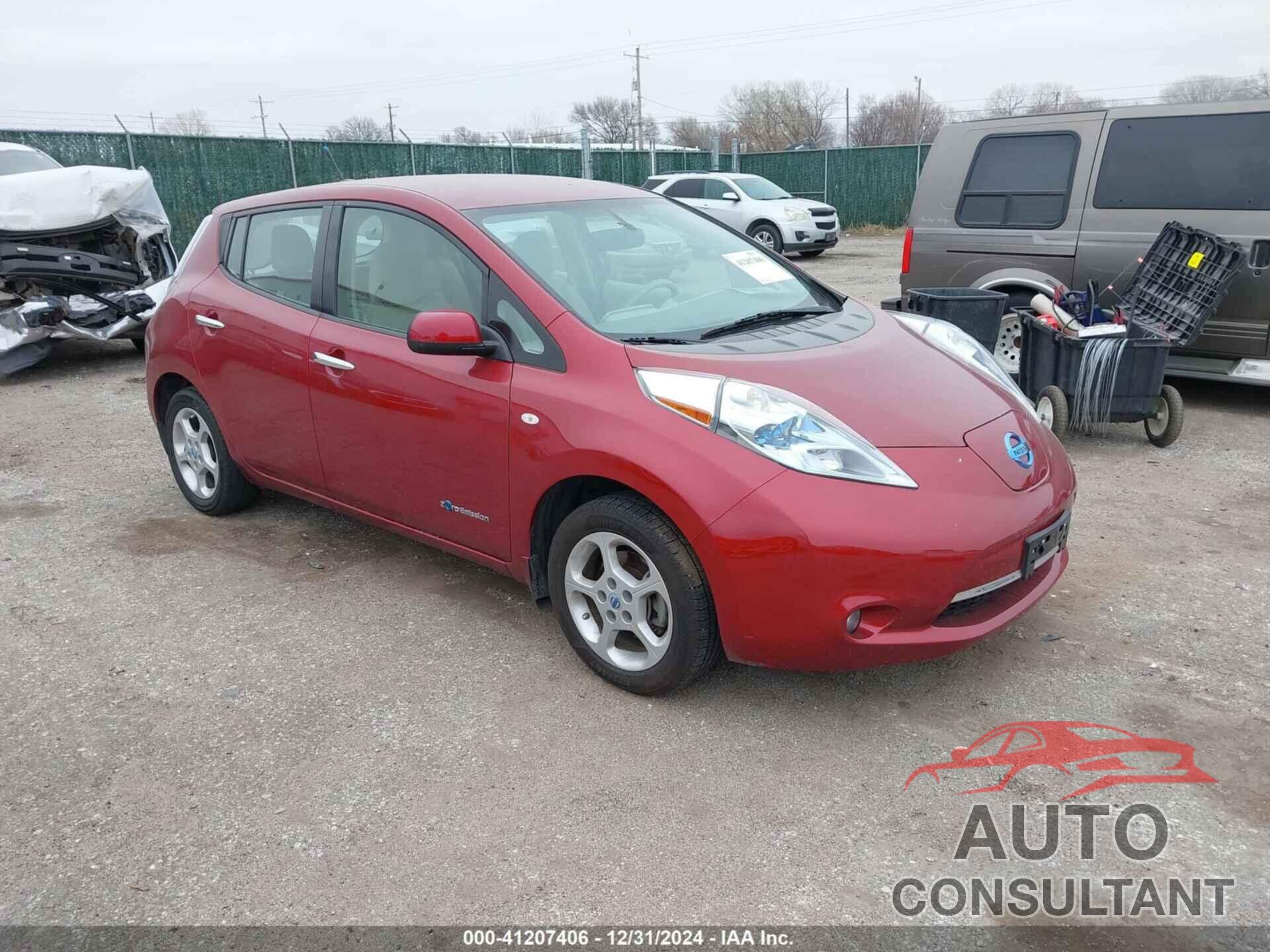 NISSAN LEAF 2012 - JN1AZ0CP7CT023607