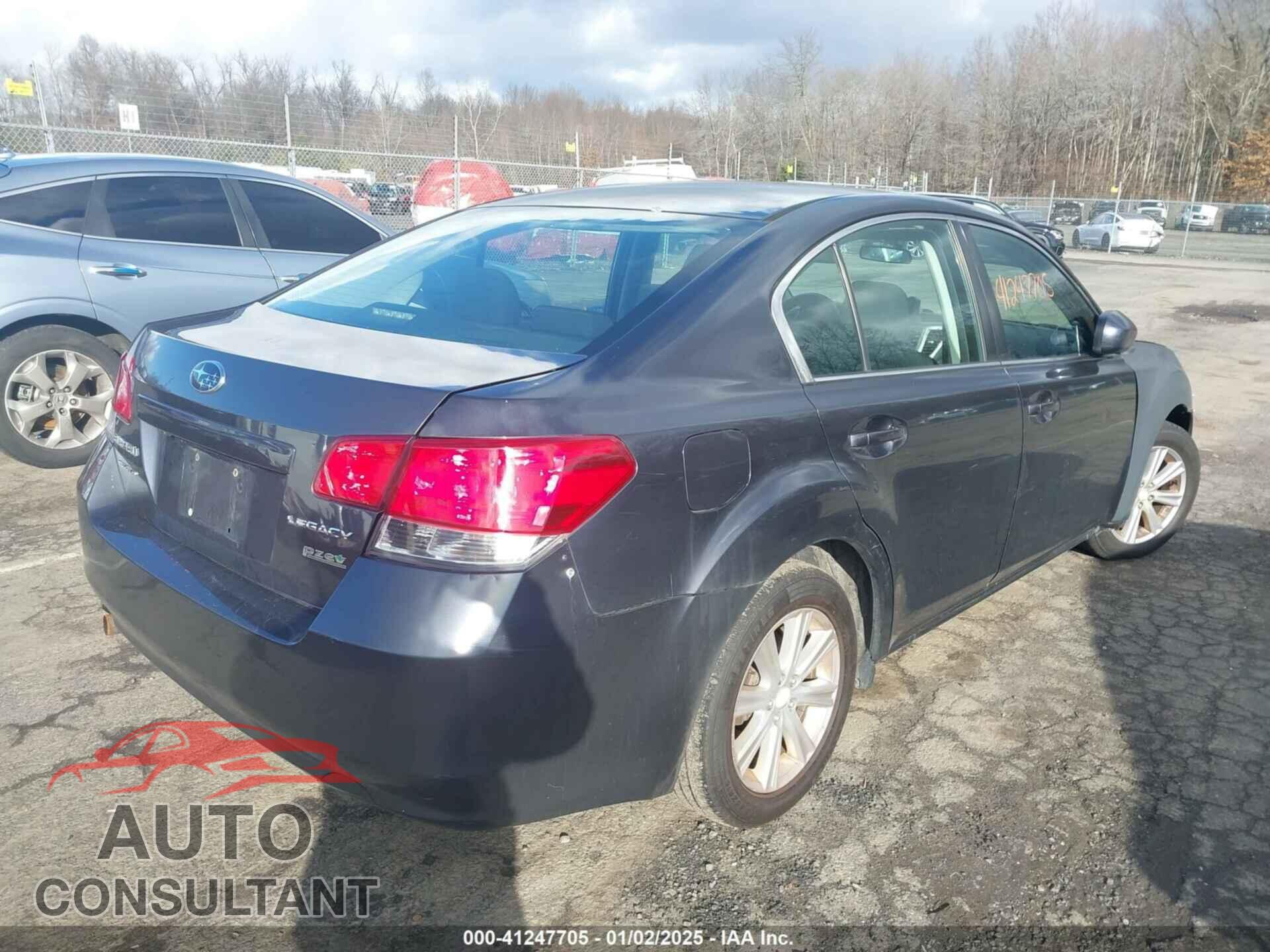 SUBARU LEGACY 2012 - 4S3BMBC68C3022811