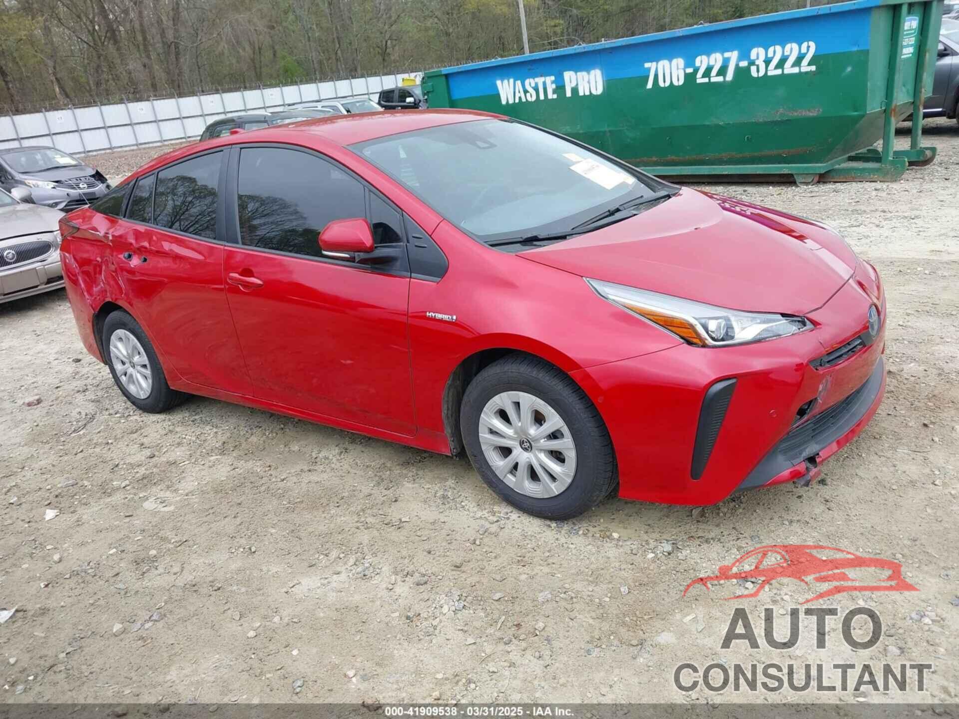 TOYOTA PRIUS 2021 - JTDKAMFU6M3134586