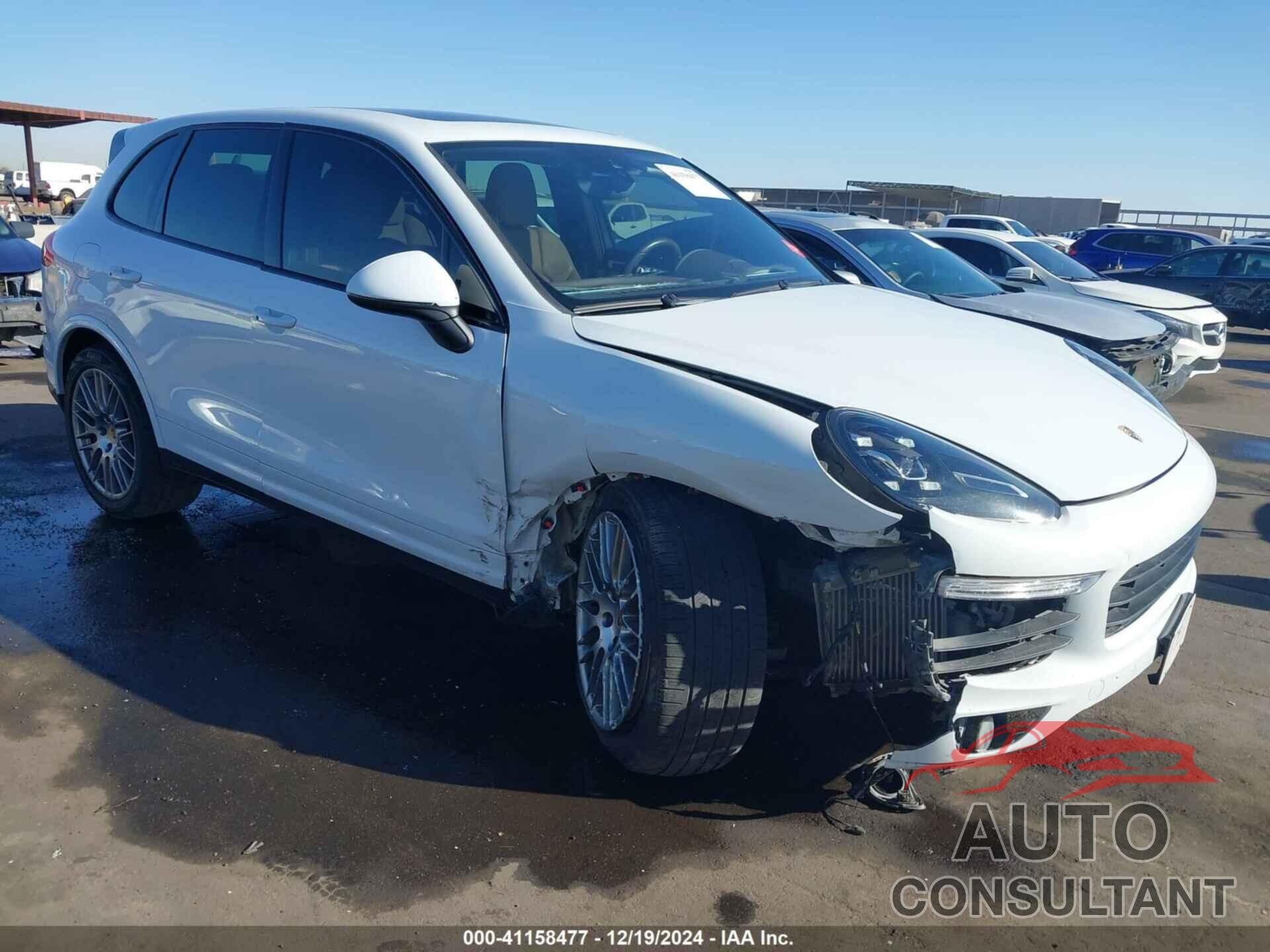 PORSCHE CAYENNE 2016 - WP1AB2A20GLA96715