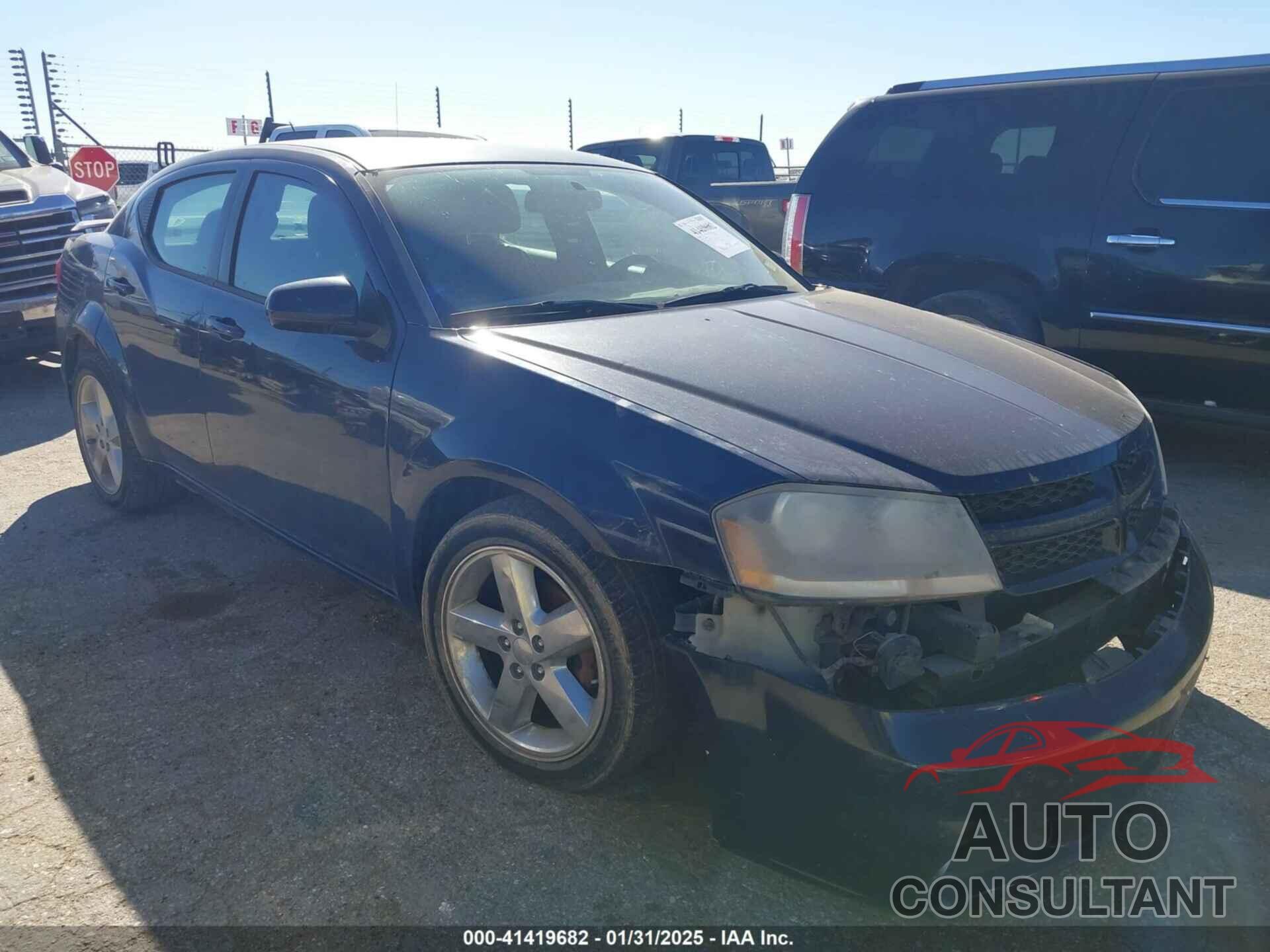 DODGE AVENGER 2013 - 1C3CDZCG6DN586103