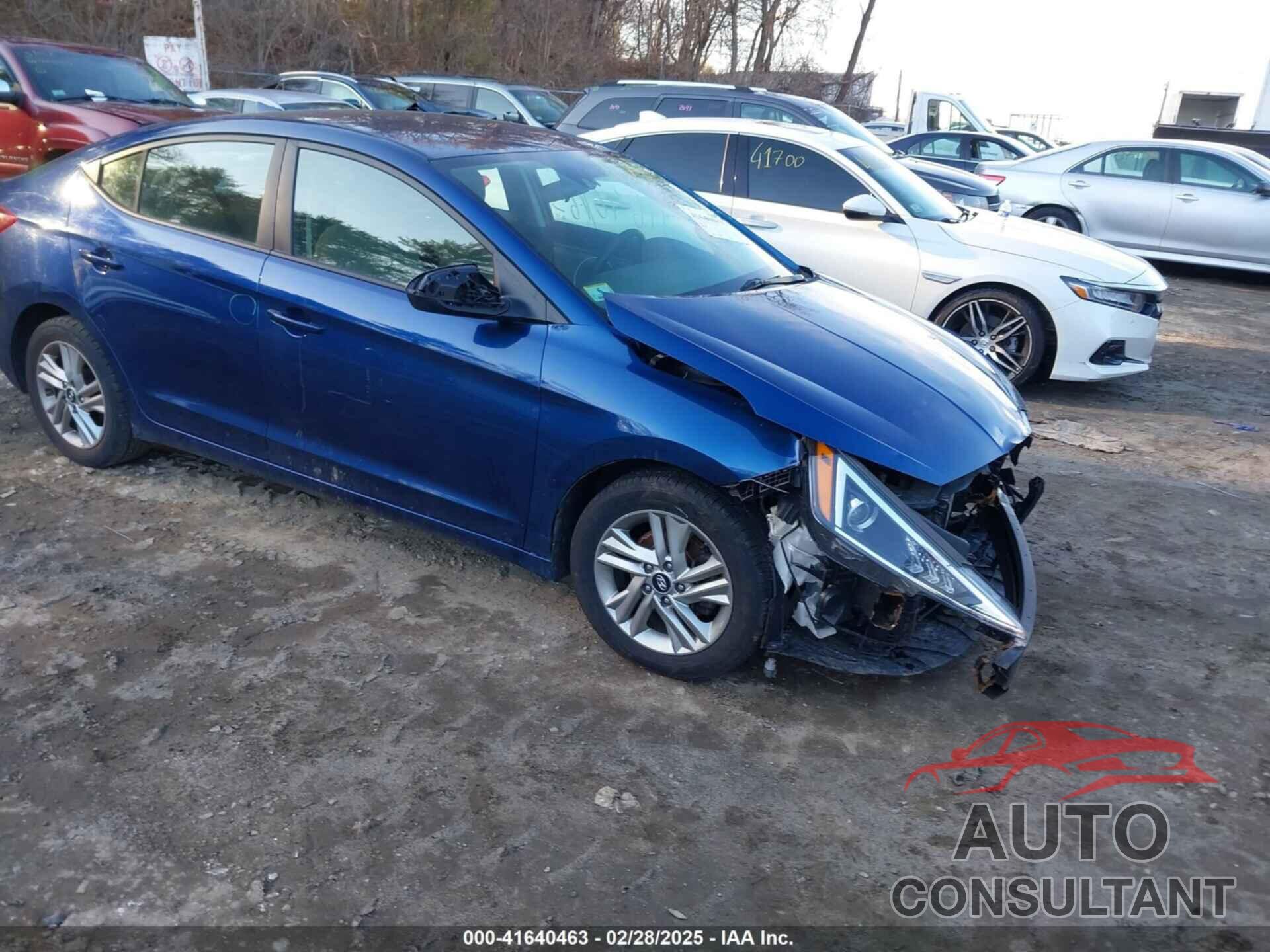 HYUNDAI ELANTRA 2020 - 5NPD84LF2LH558487