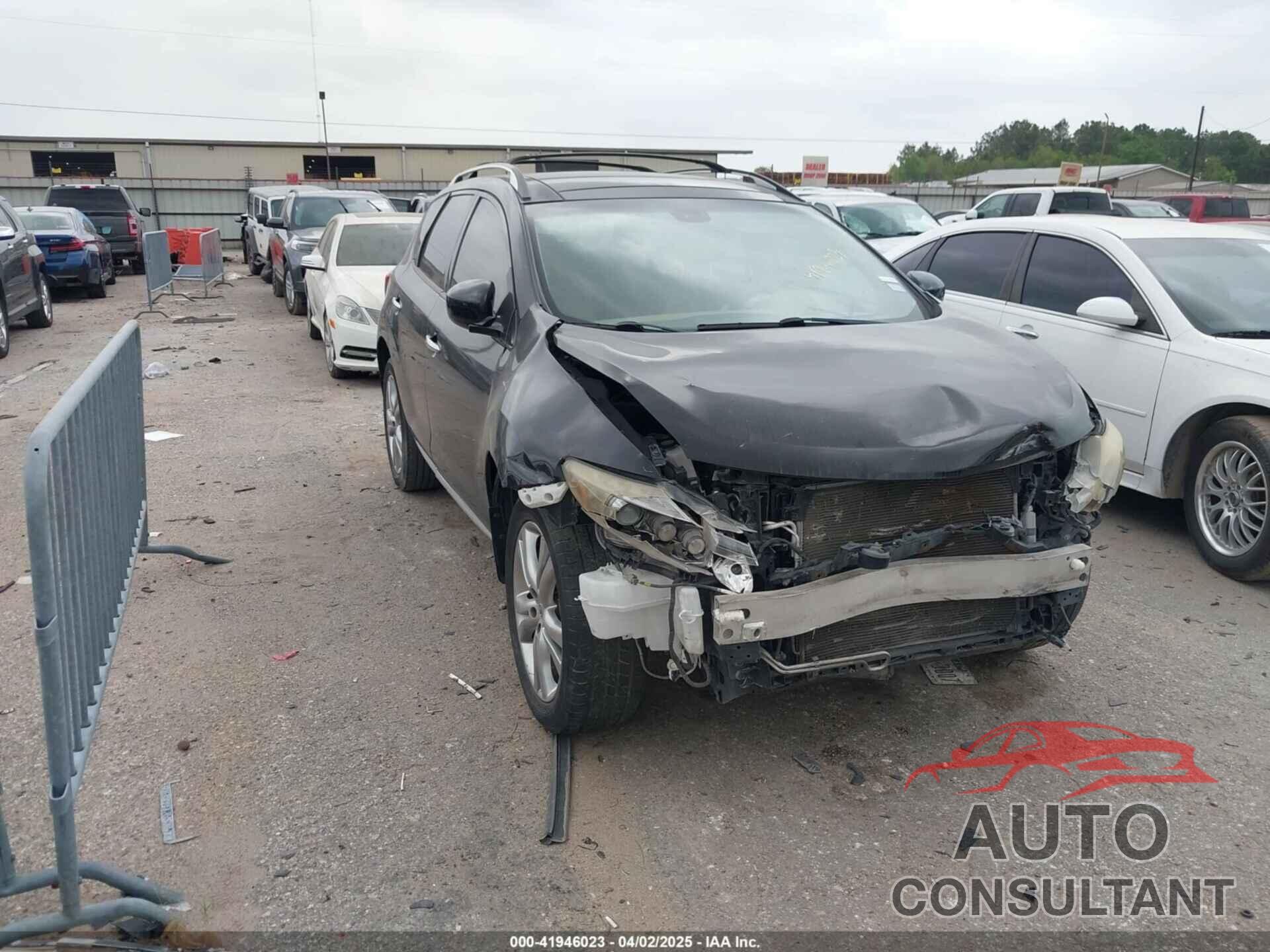 NISSAN MURANO 2011 - JN8AZ1MU7BW066031