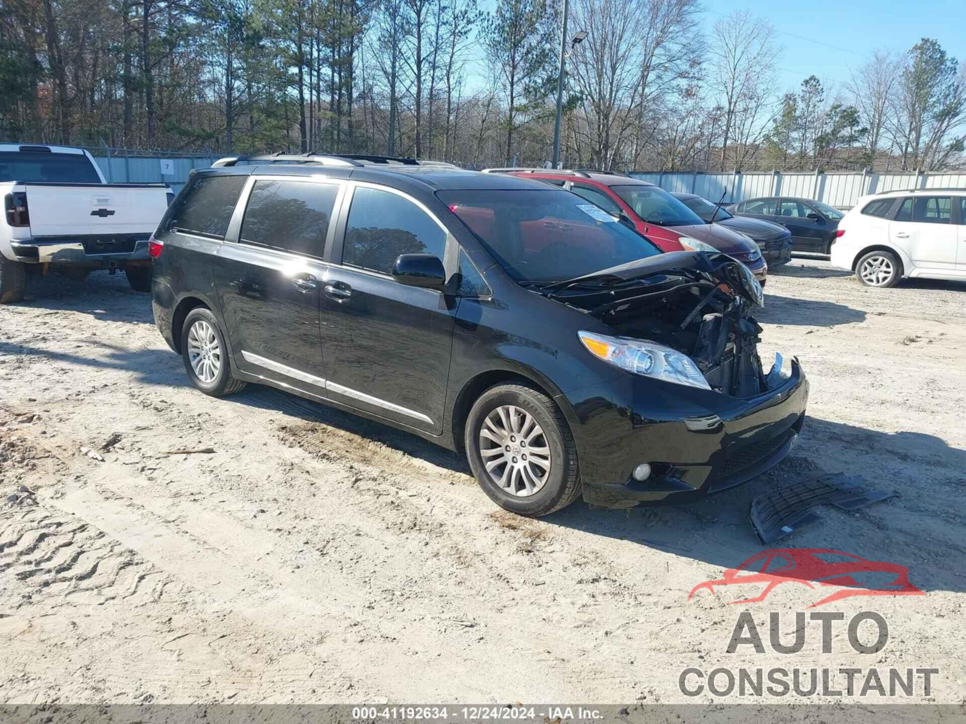 TOYOTA SIENNA 2016 - 5TDYK3DC6GS711034