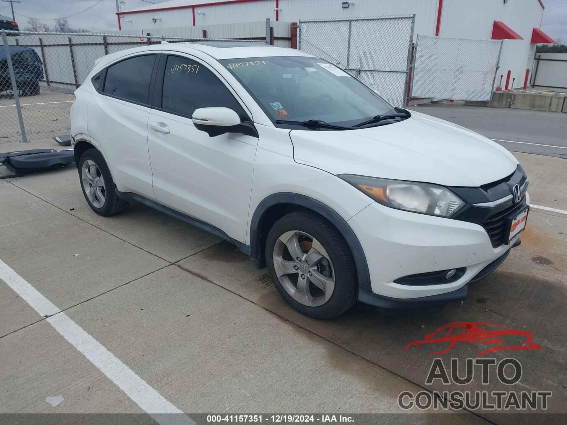 HONDA HR-V 2016 - 3CZRU5H59GM741533