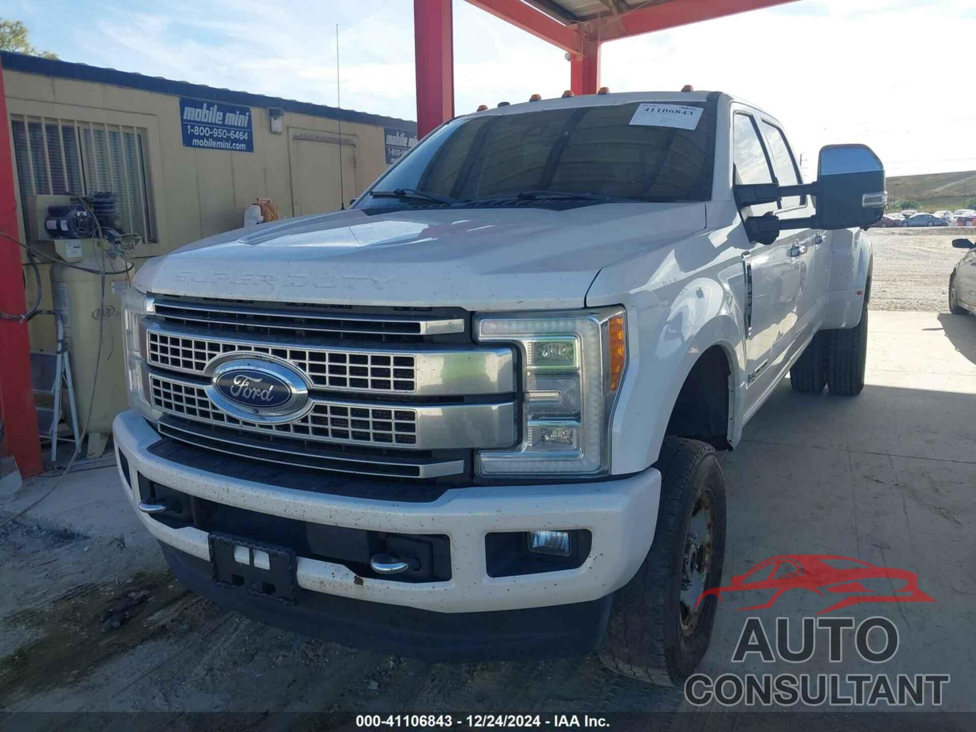 FORD F-350 2018 - 1FT8W3DT8JEB76886