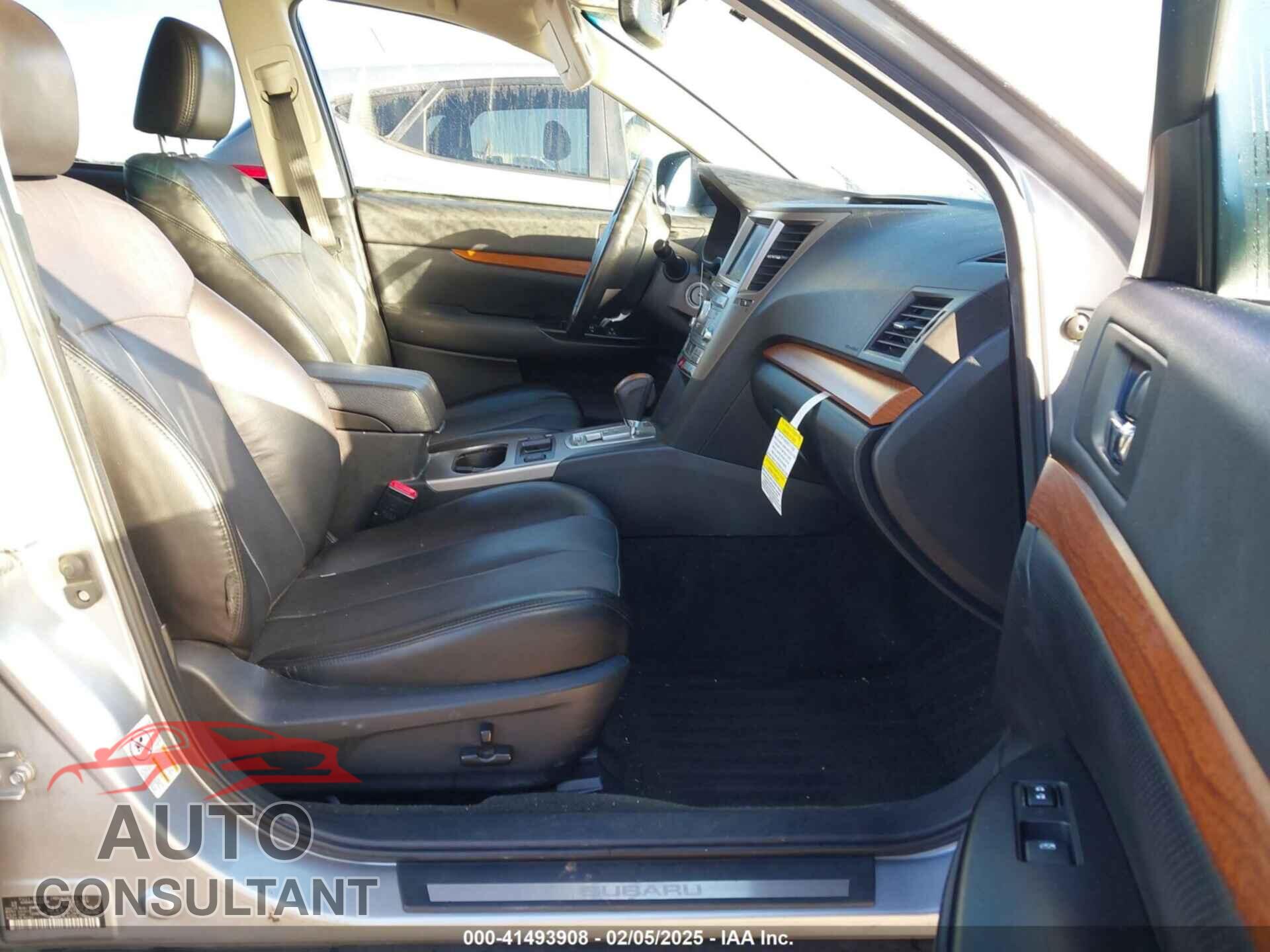 SUBARU OUTBACK 2013 - 4S4BRBPC6D3212718