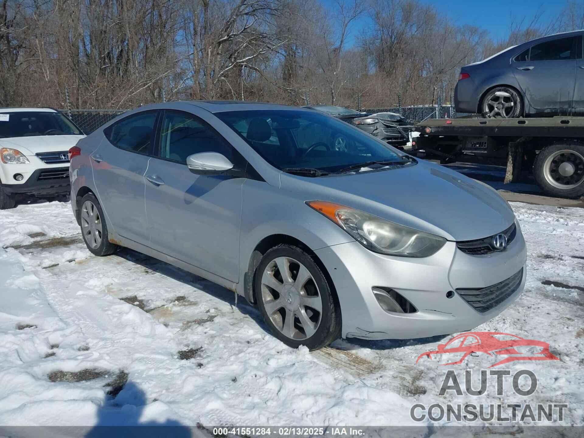 HYUNDAI ELANTRA 2012 - KMHDH4AE5CU465992