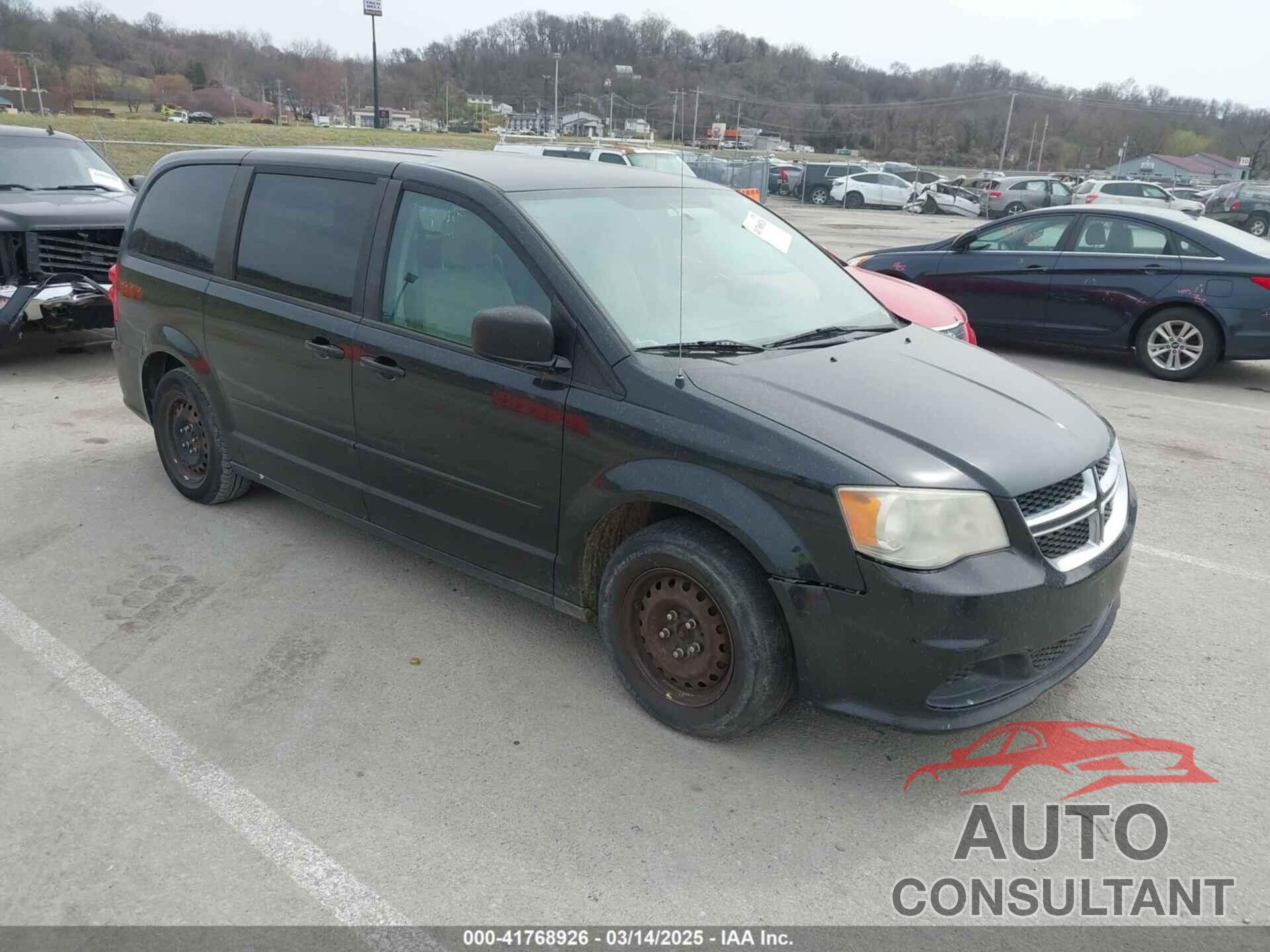 DODGE GRAND CARAVAN 2012 - 2C4RDGBG1CR140891