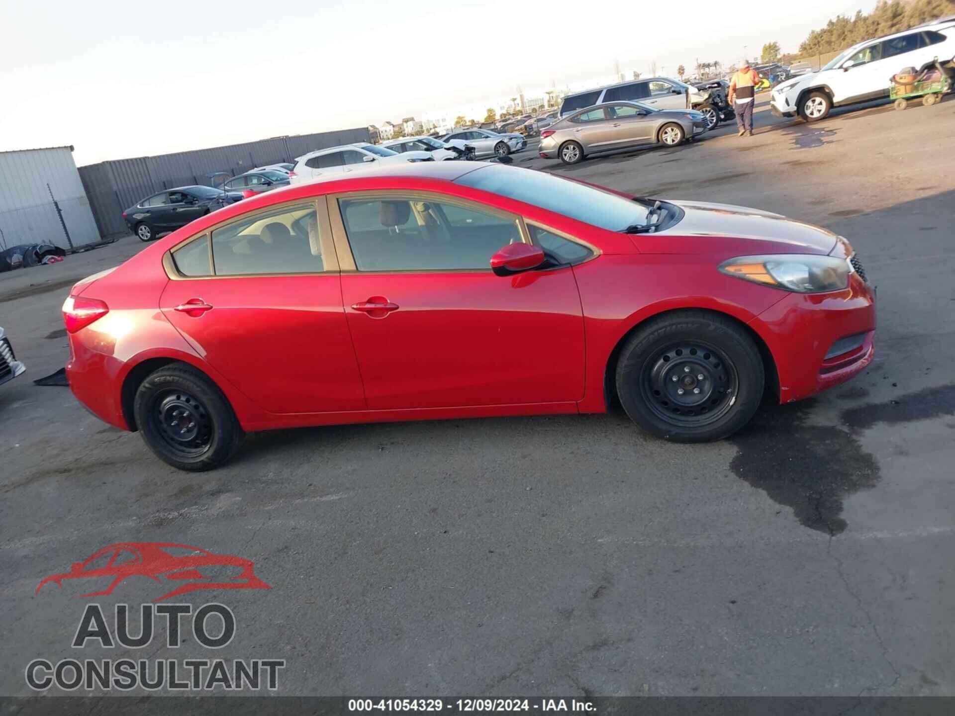 KIA FORTE 2016 - KNAFK4A66G5597907