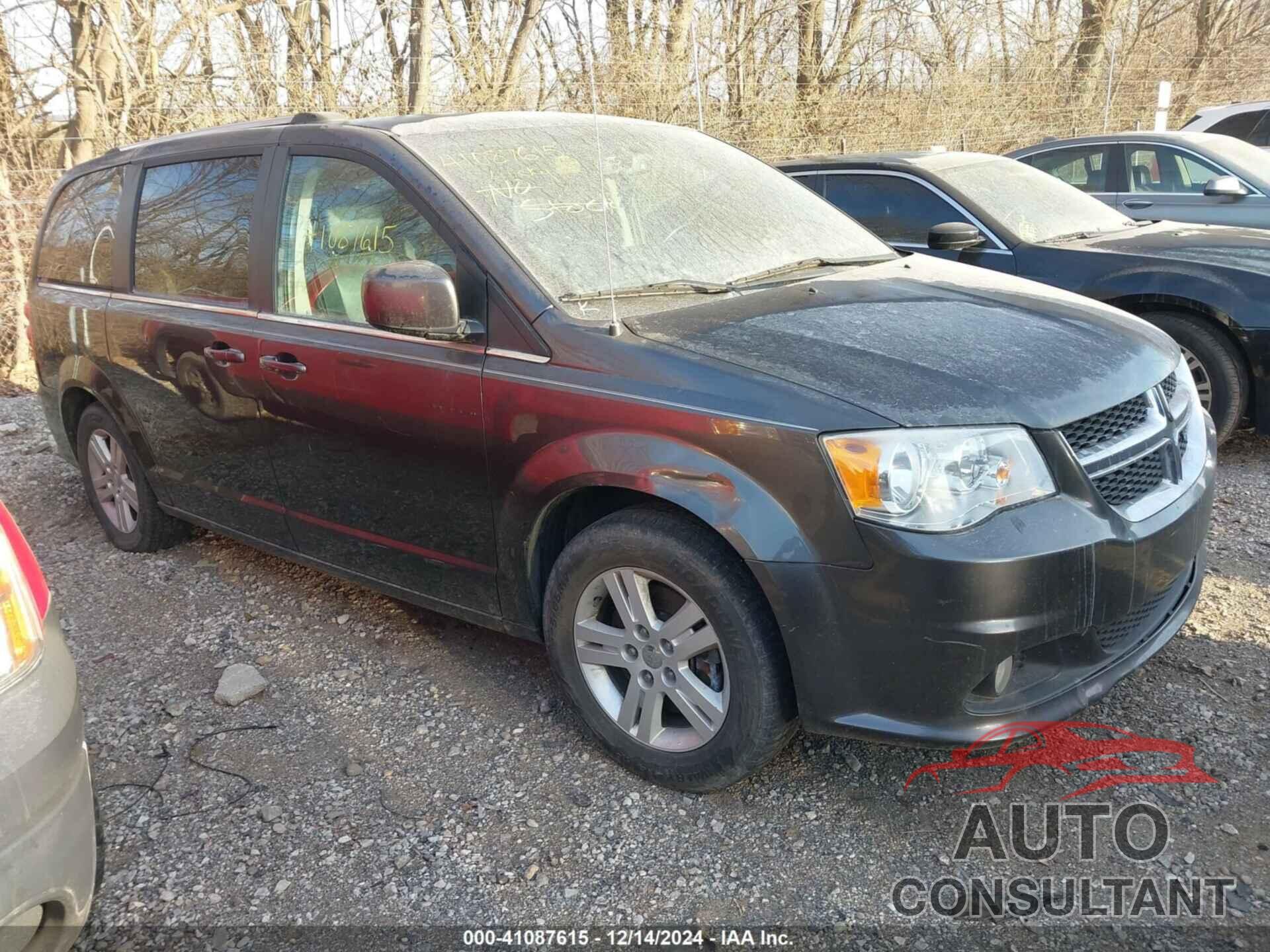 DODGE GRAND CARAVAN 2018 - 2C4RDGCG6JR264540