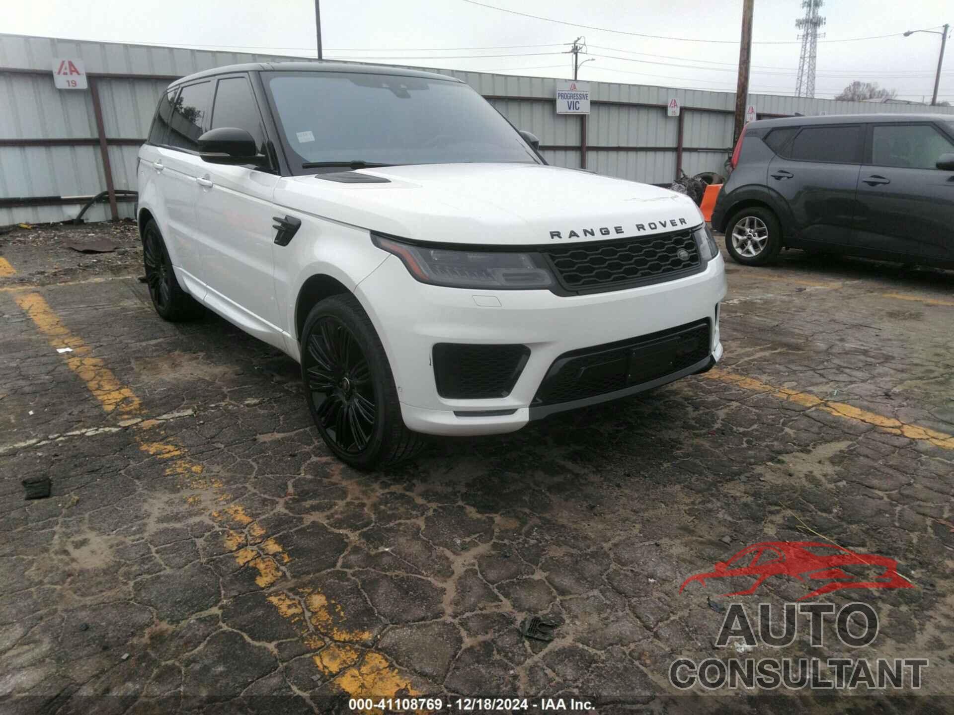 LAND ROVER RANGE ROVER SPORT 2019 - SALWR2RE1KA825464