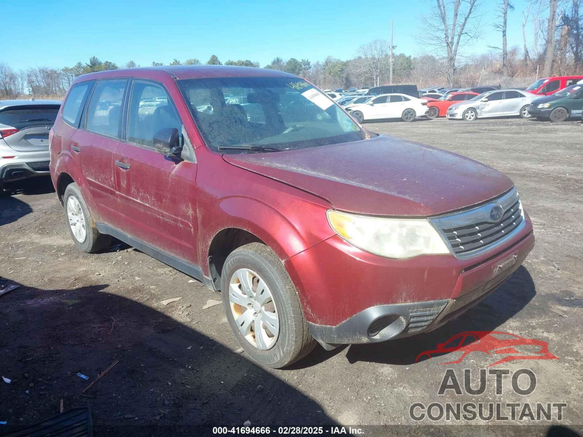 SUBARU FORESTER 2010 - JF2SH6AC0AH736857