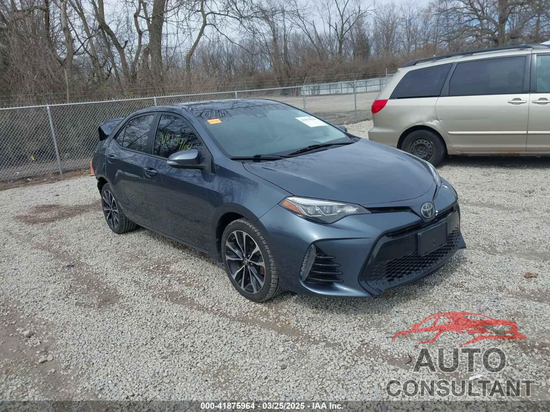 TOYOTA COROLLA 2017 - 2T1BURHE3HC755534