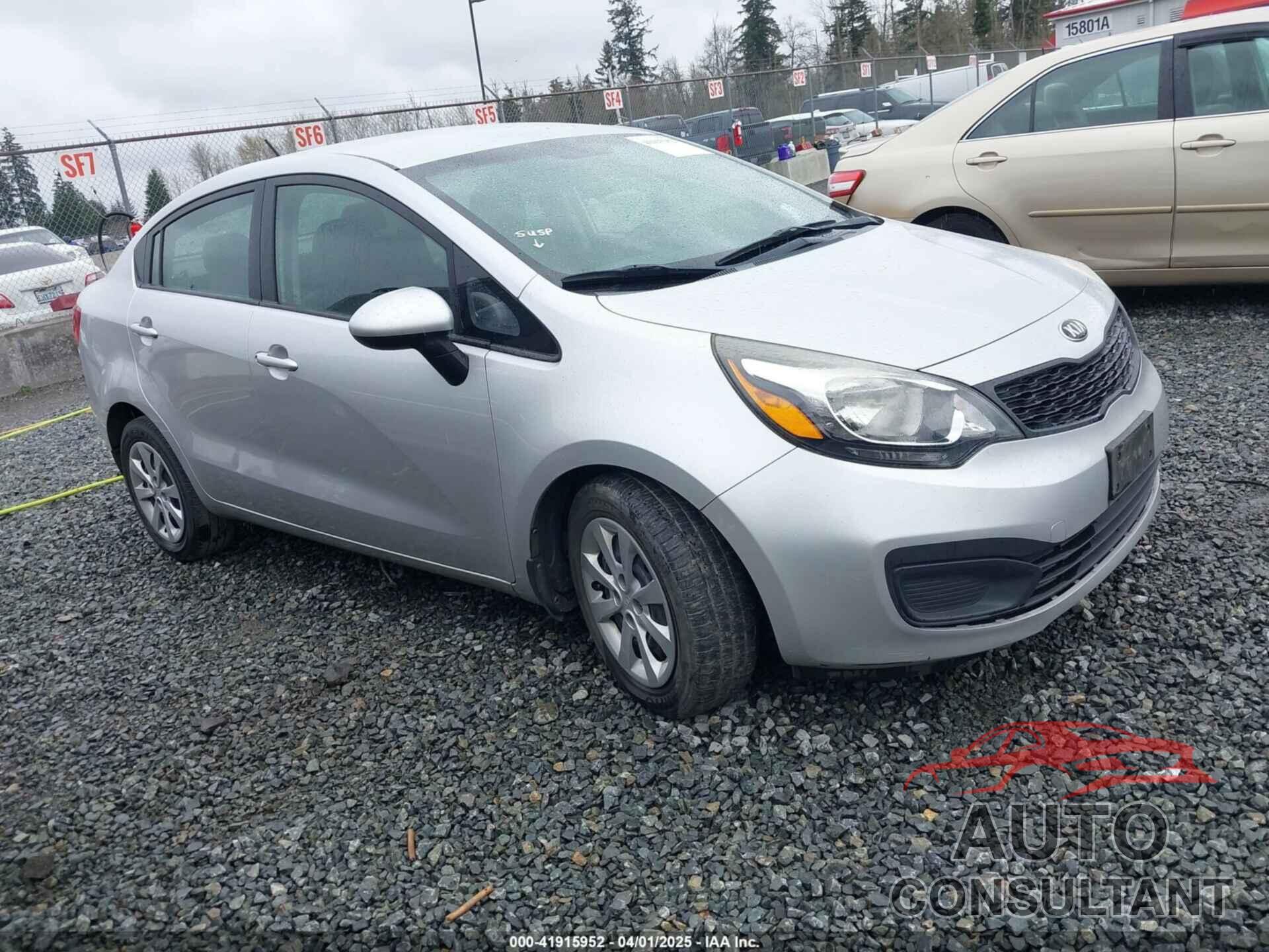 KIA RIO 2014 - KNADM4A31E6327403