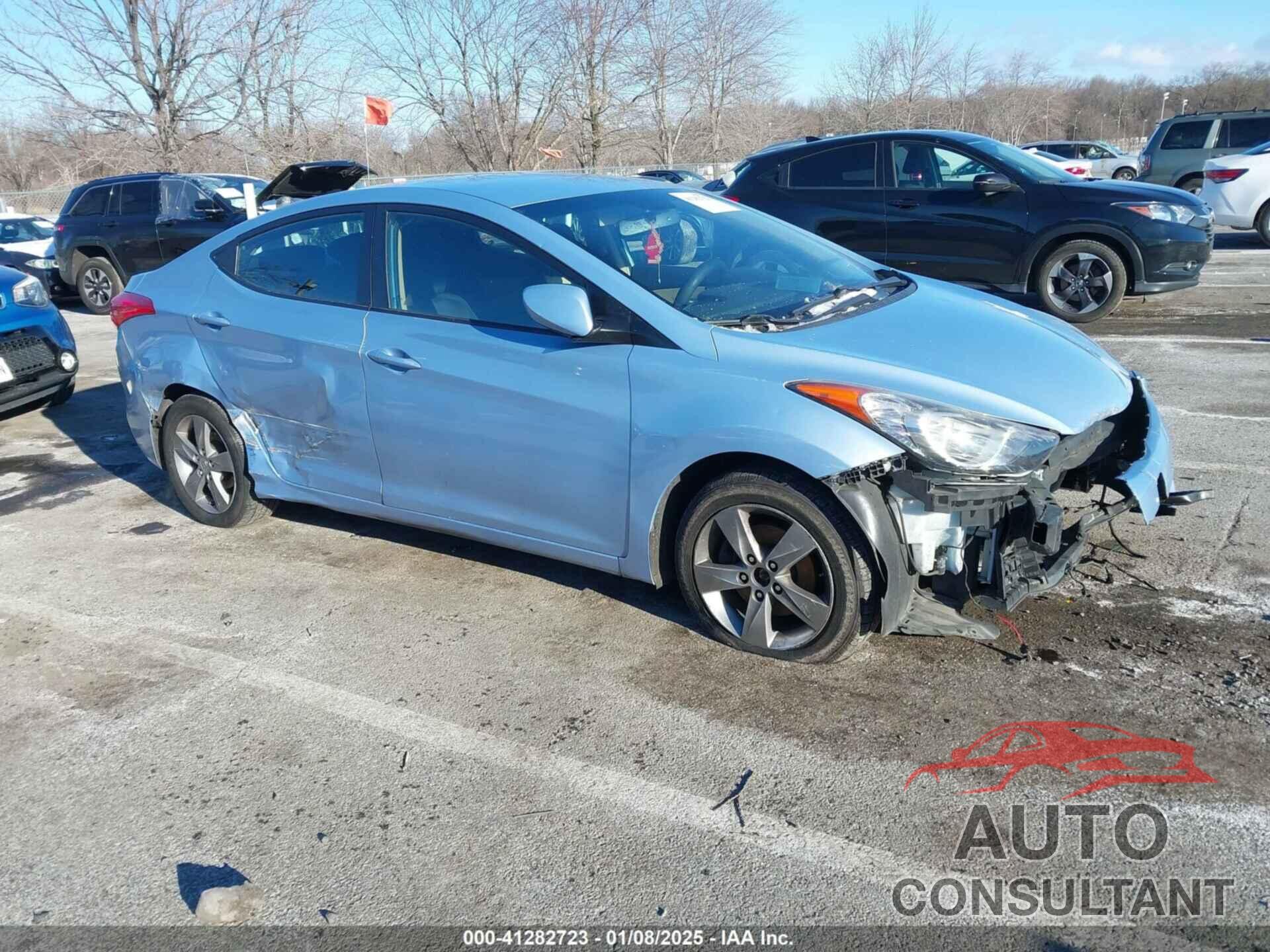 HYUNDAI ELANTRA 2012 - KMHDH4AE3CU466395