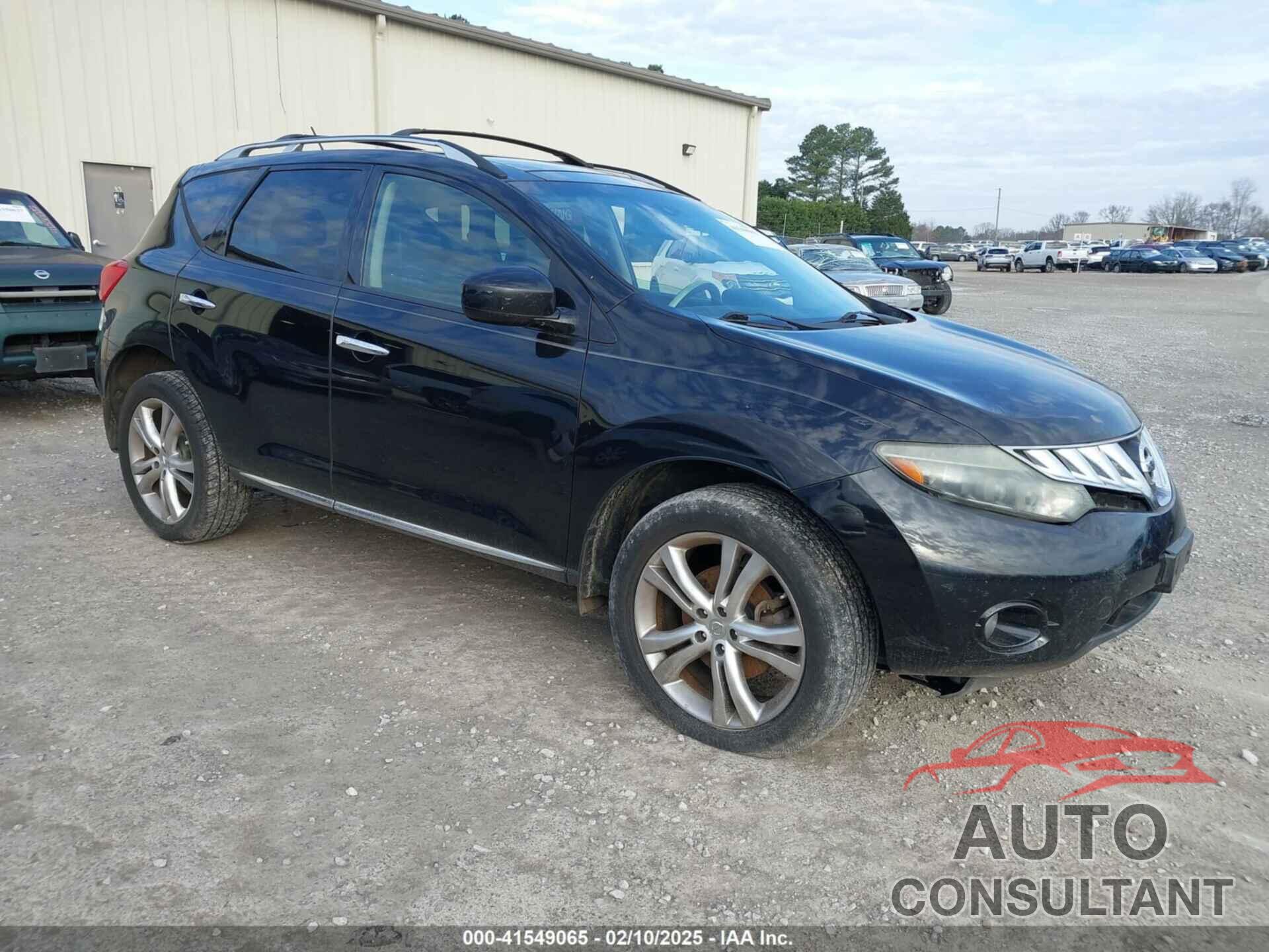 NISSAN MURANO 2009 - JN8AZ18W19W160718
