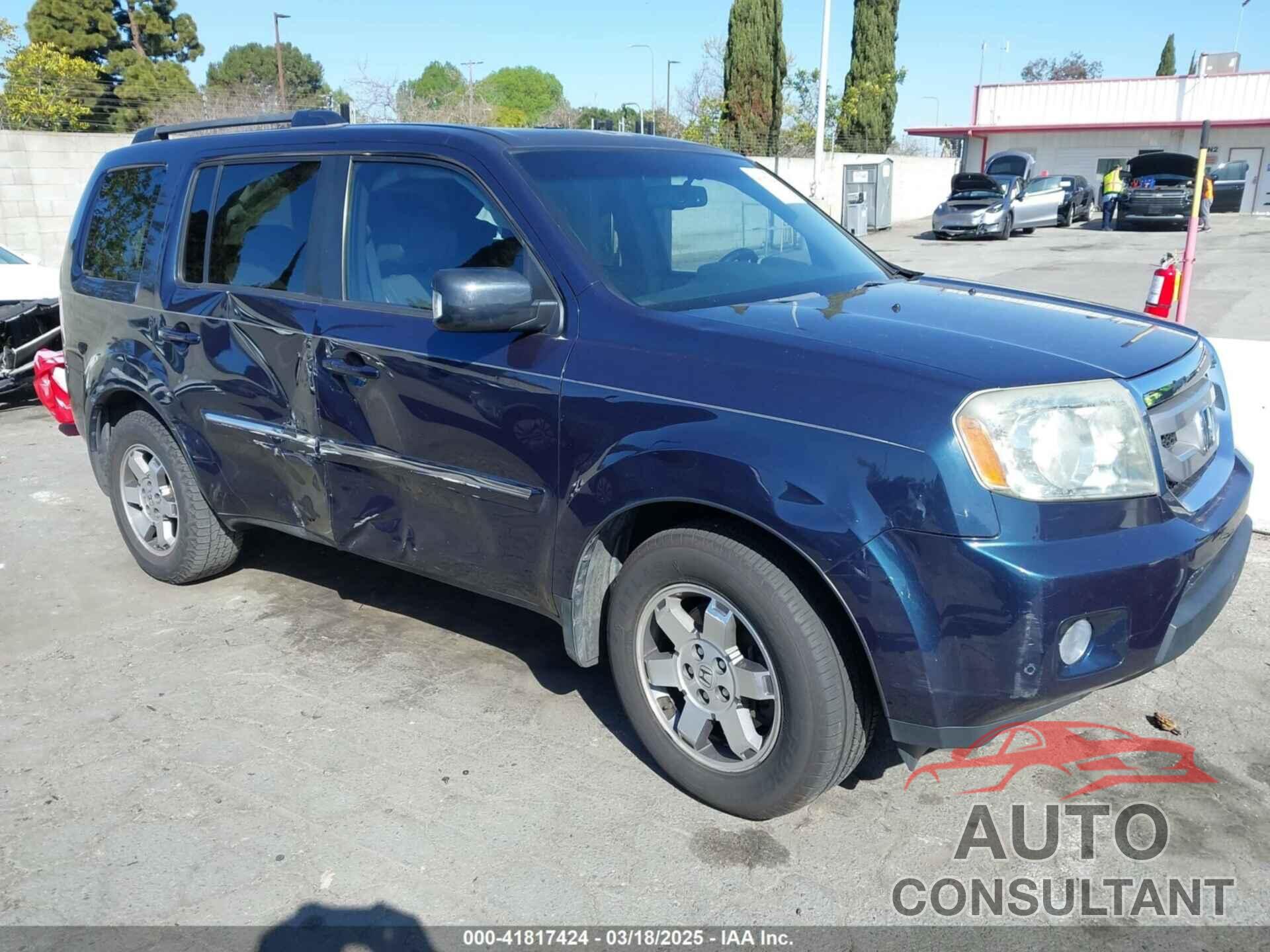 HONDA PILOT 2010 - 5FNYF4H80AB039371