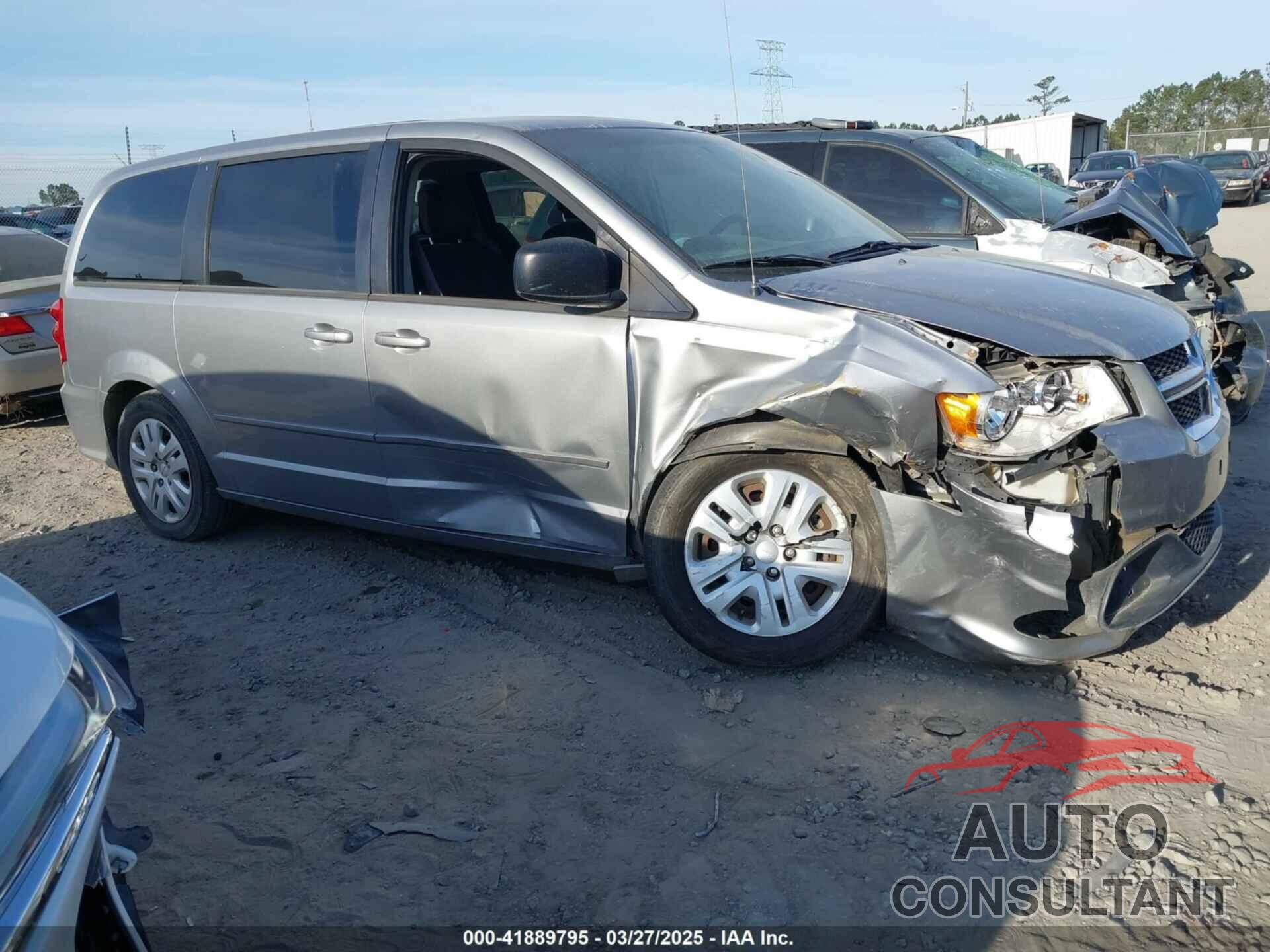 DODGE GRAND CARAVAN 2016 - 2C4RDGBG5GR314936