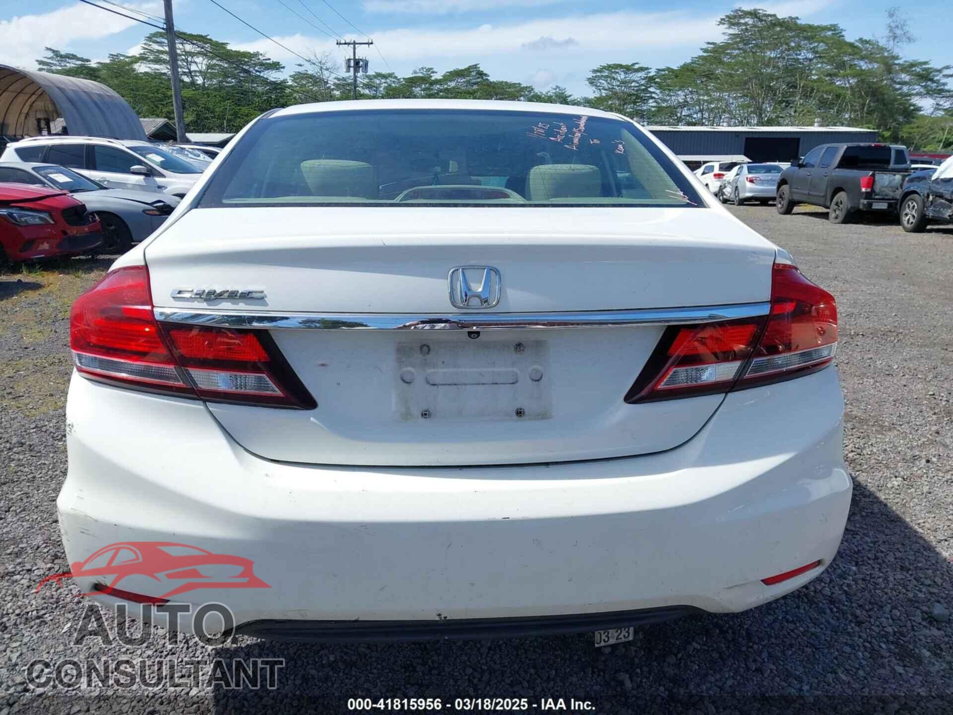 HONDA CIVIC 2014 - 19XFB2F58EE007747