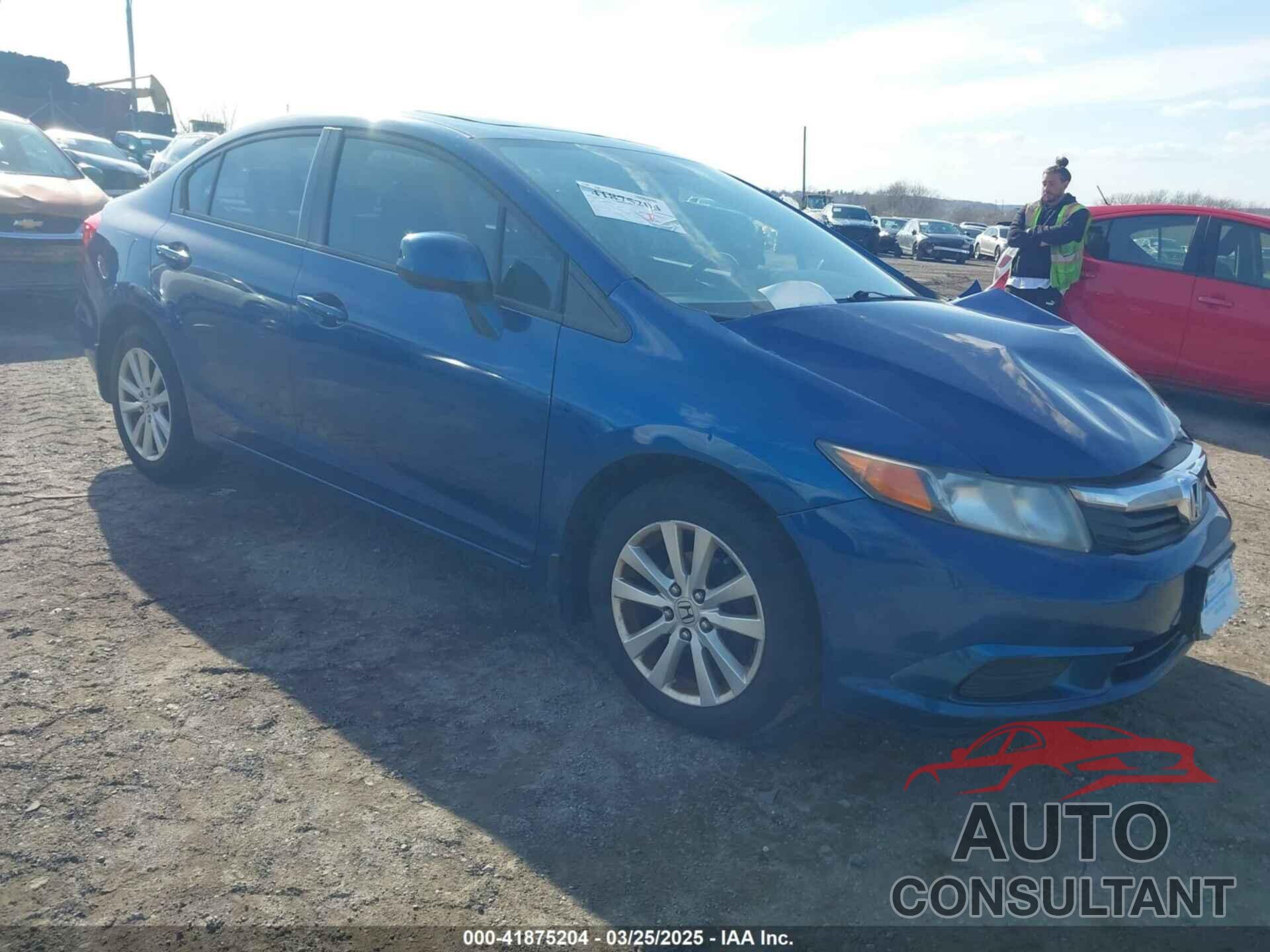 HONDA CIVIC 2012 - 19XFB2F90CE300378