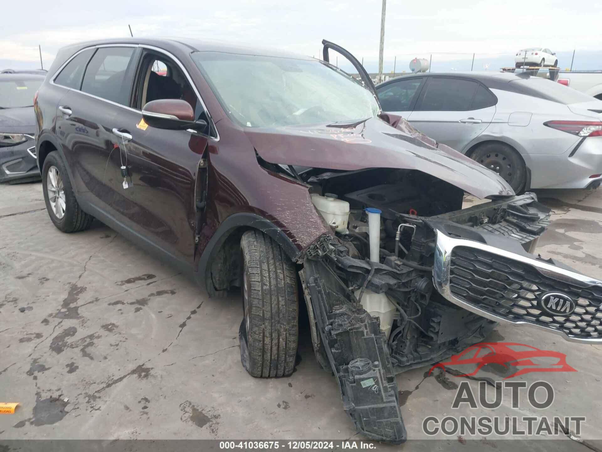 KIA SORENTO 2019 - 5XYPG4A31KG509294