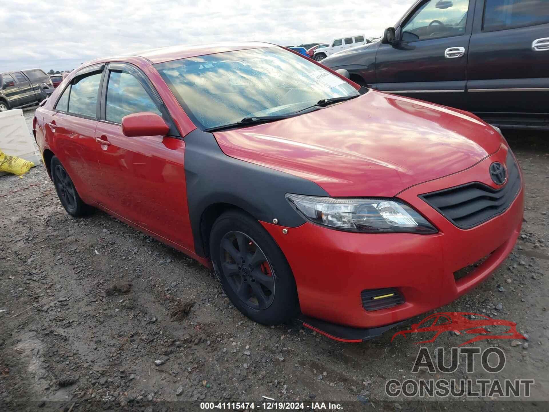 TOYOTA CAMRY 2010 - 4T1BF3EK3AU574696