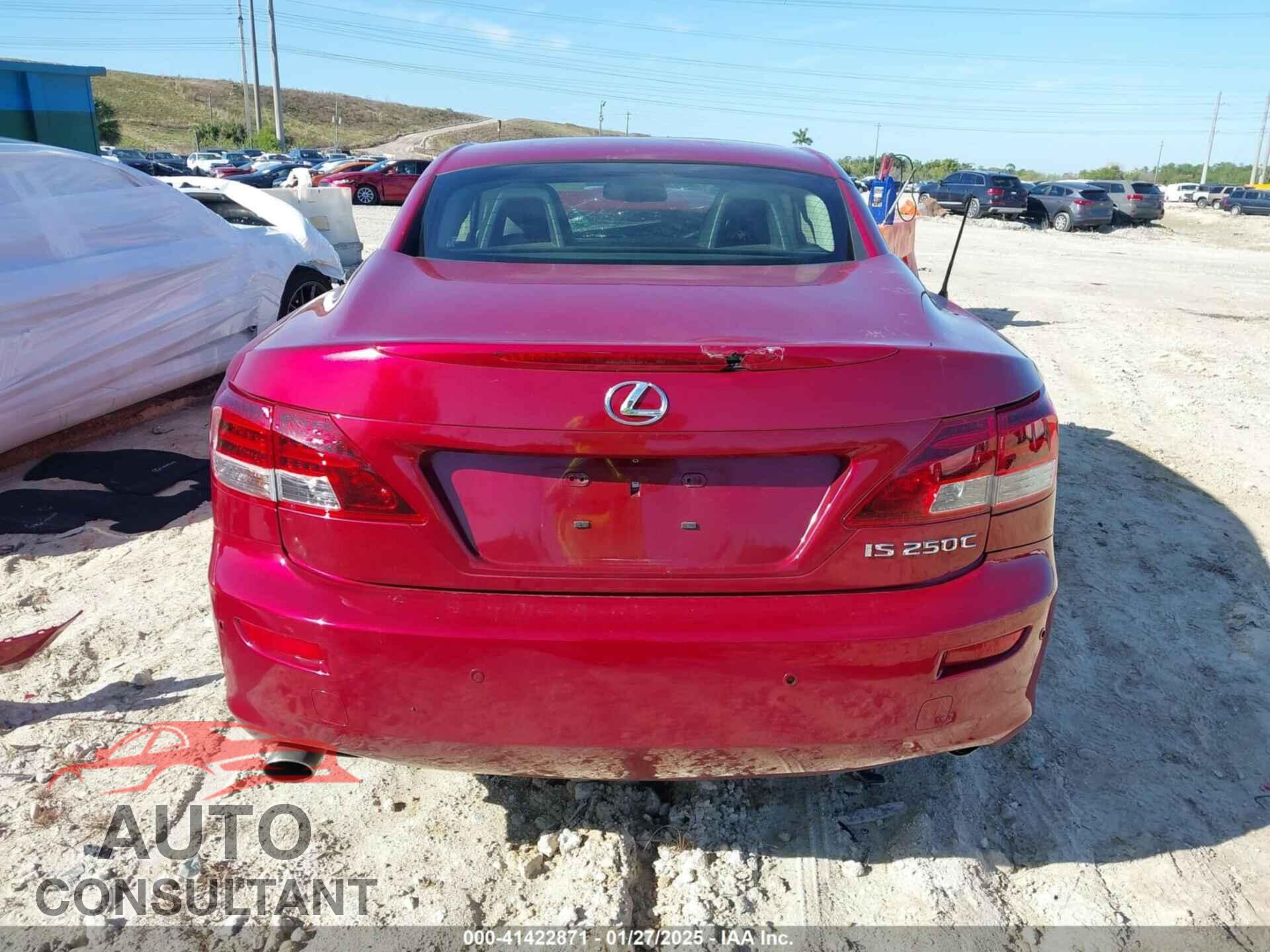 LEXUS IS 250C 2015 - JTHFF2C20F2533253