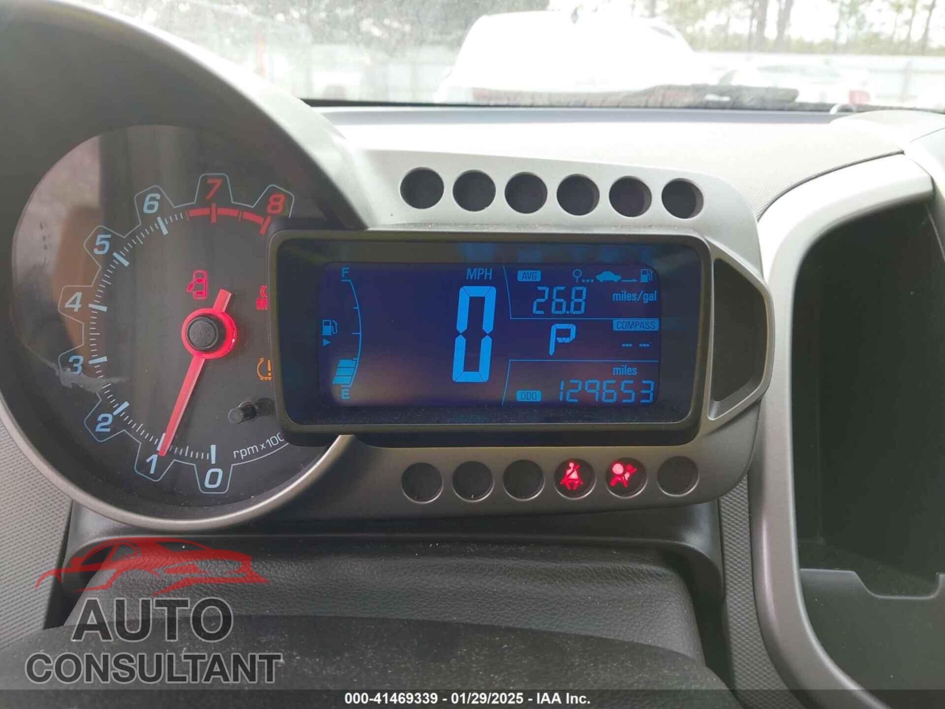 CHEVROLET SONIC 2014 - 1G1JC5SH4E4172116