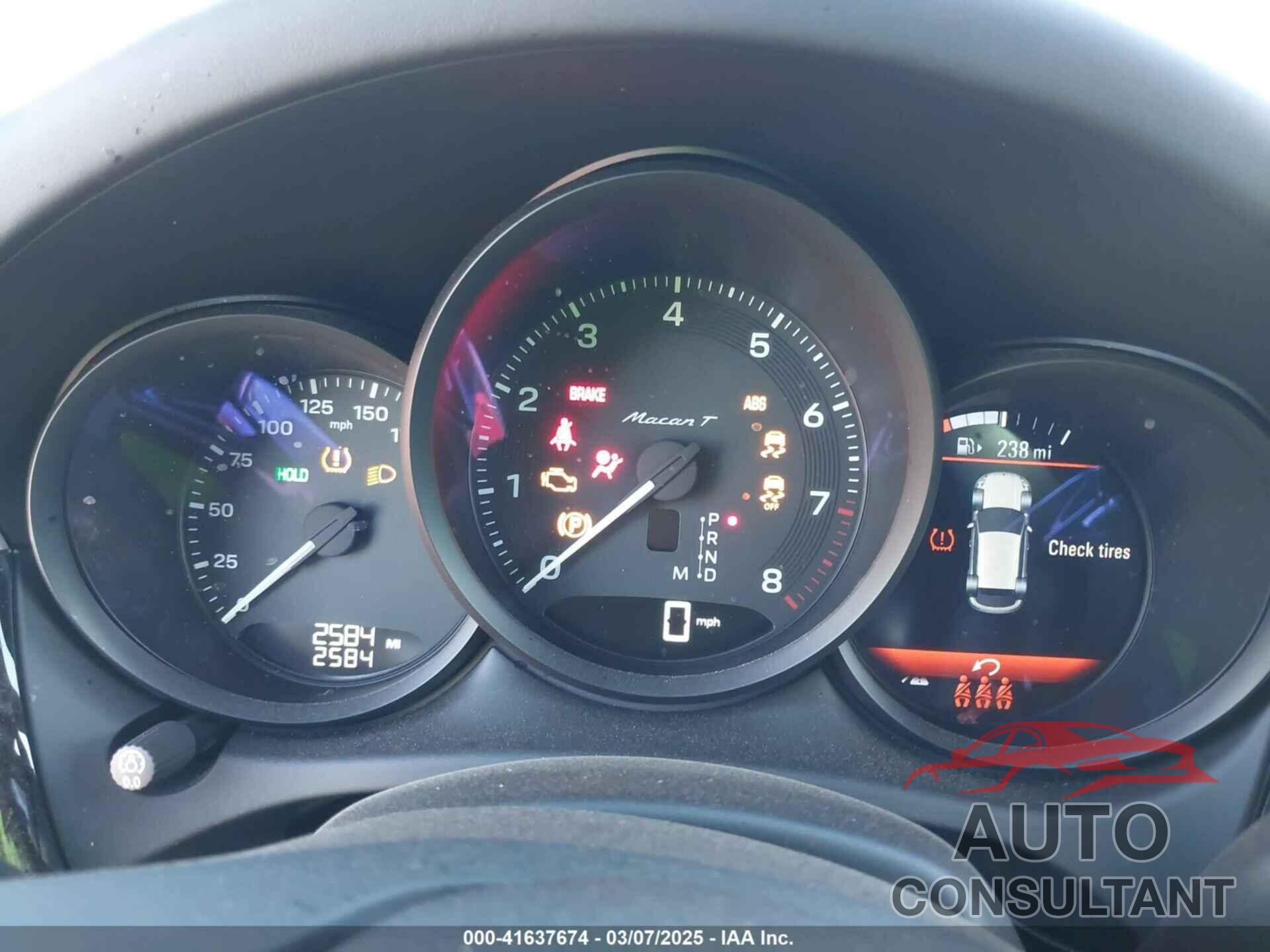 PORSCHE MACAN 2025 - WP1AA2A57SLB01477