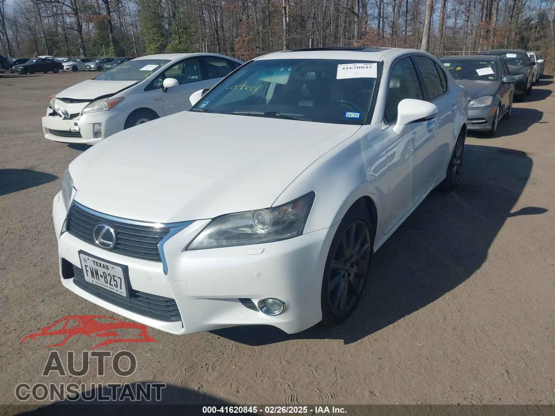 LEXUS GS 2013 - JTHCE1BL3D5003977