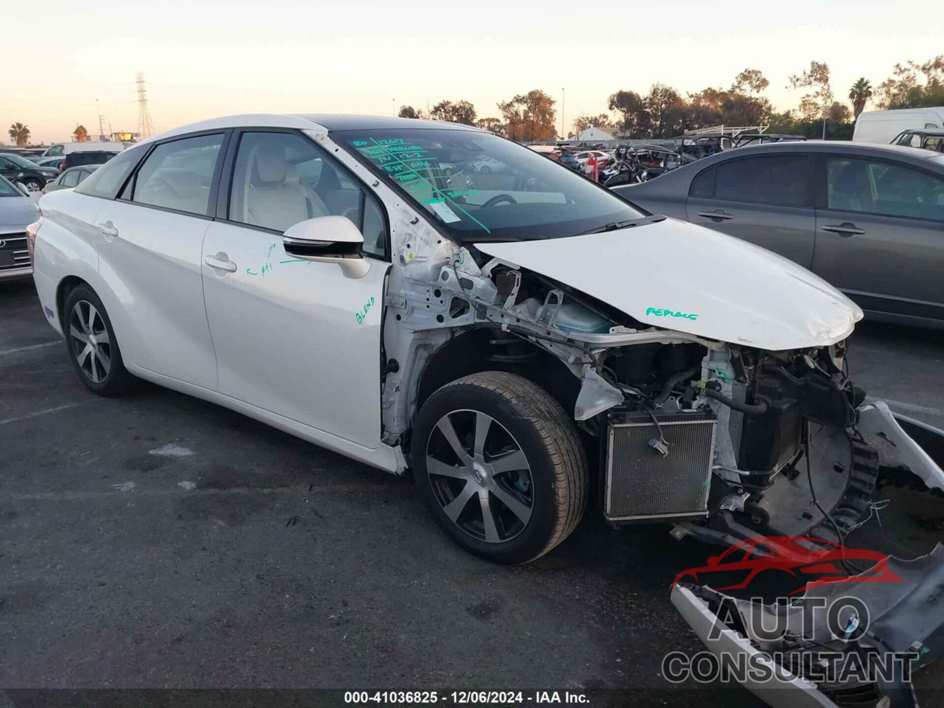 TOYOTA MIRAI 2019 - JTDBVRBD8KA006169