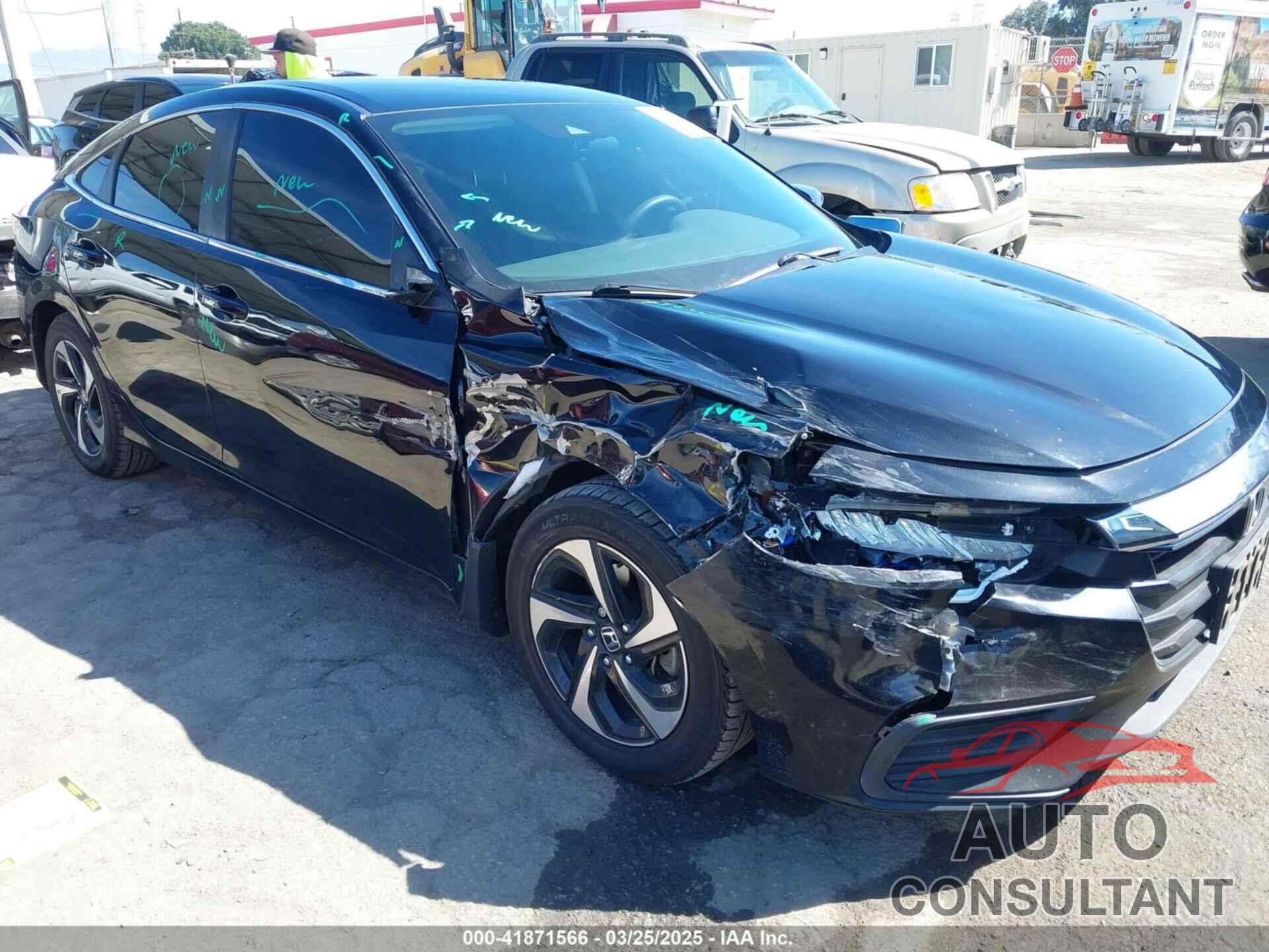 HONDA INSIGHT 2022 - 19XZE4F55NE009598