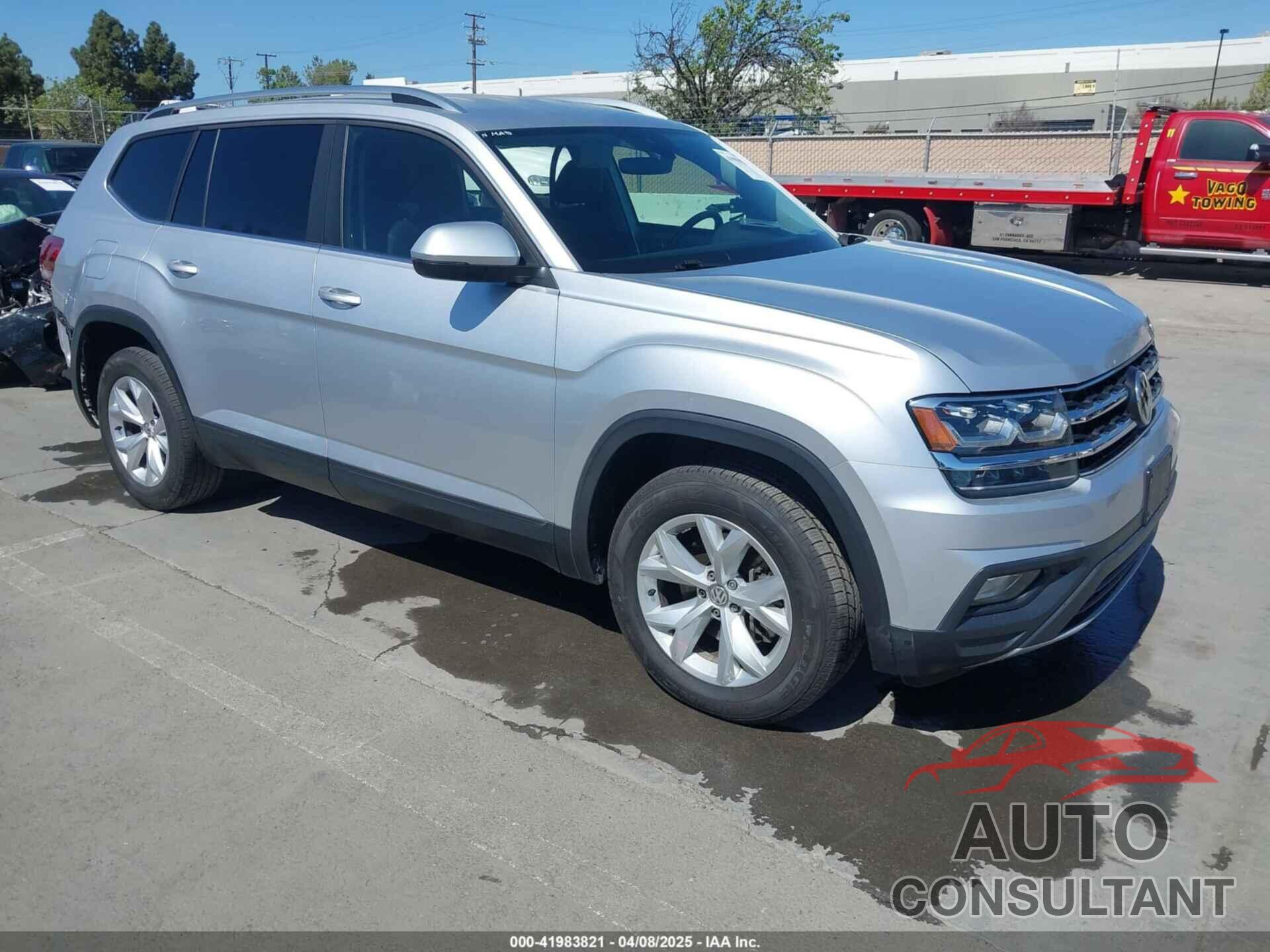 VOLKSWAGEN ATLAS 2018 - 1V2DR2CA9JC502205