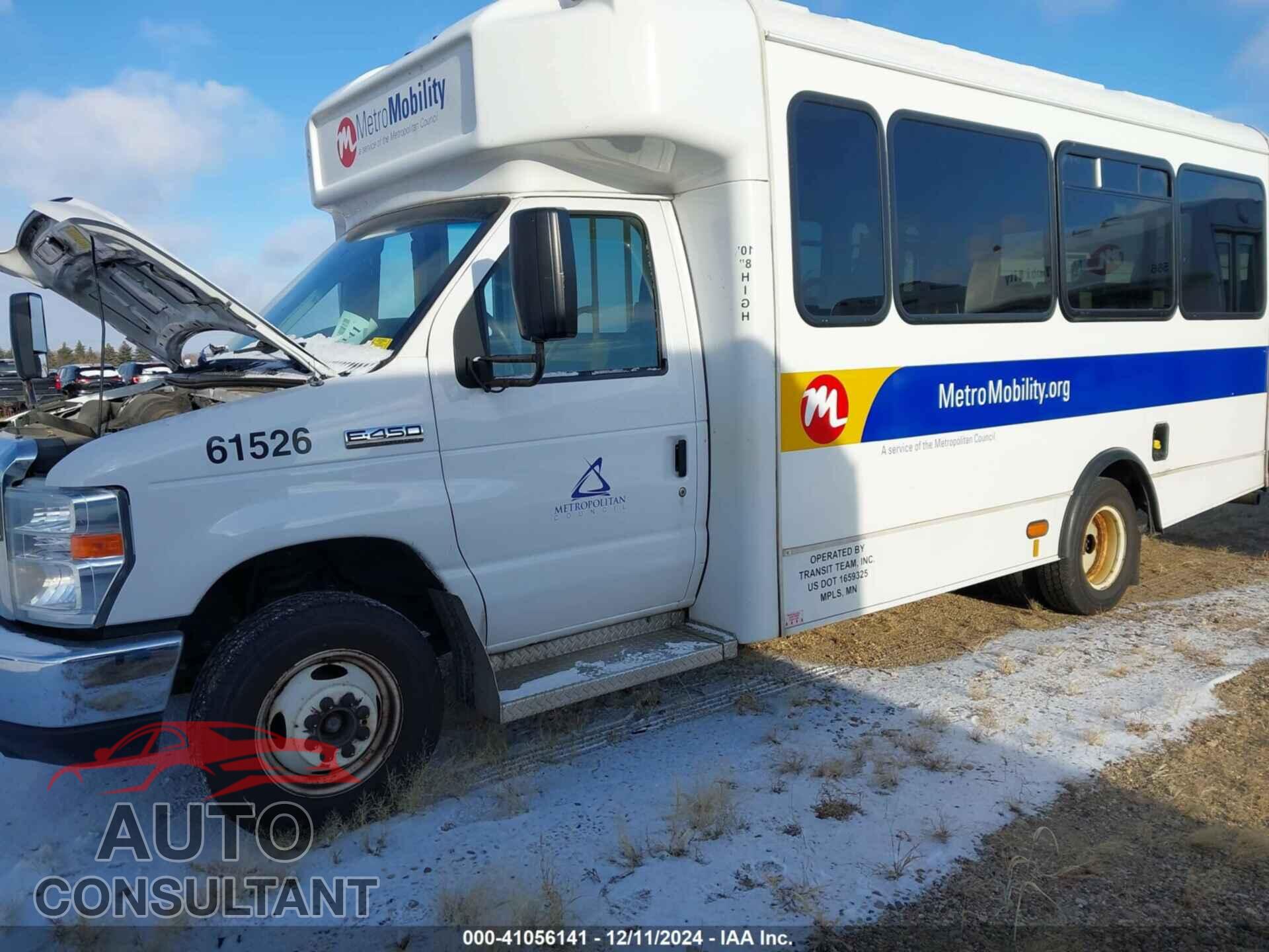 FORD E-450 CUTAWAY 2017 - 1FDFE4FS4HDC36789
